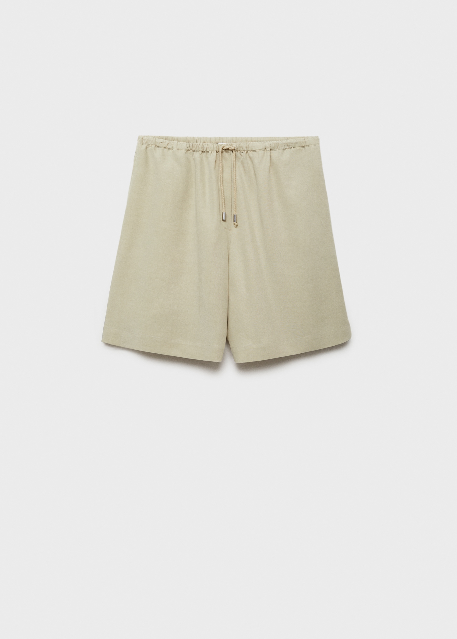 Wideleg lyocell bermuda shorts - Article without model