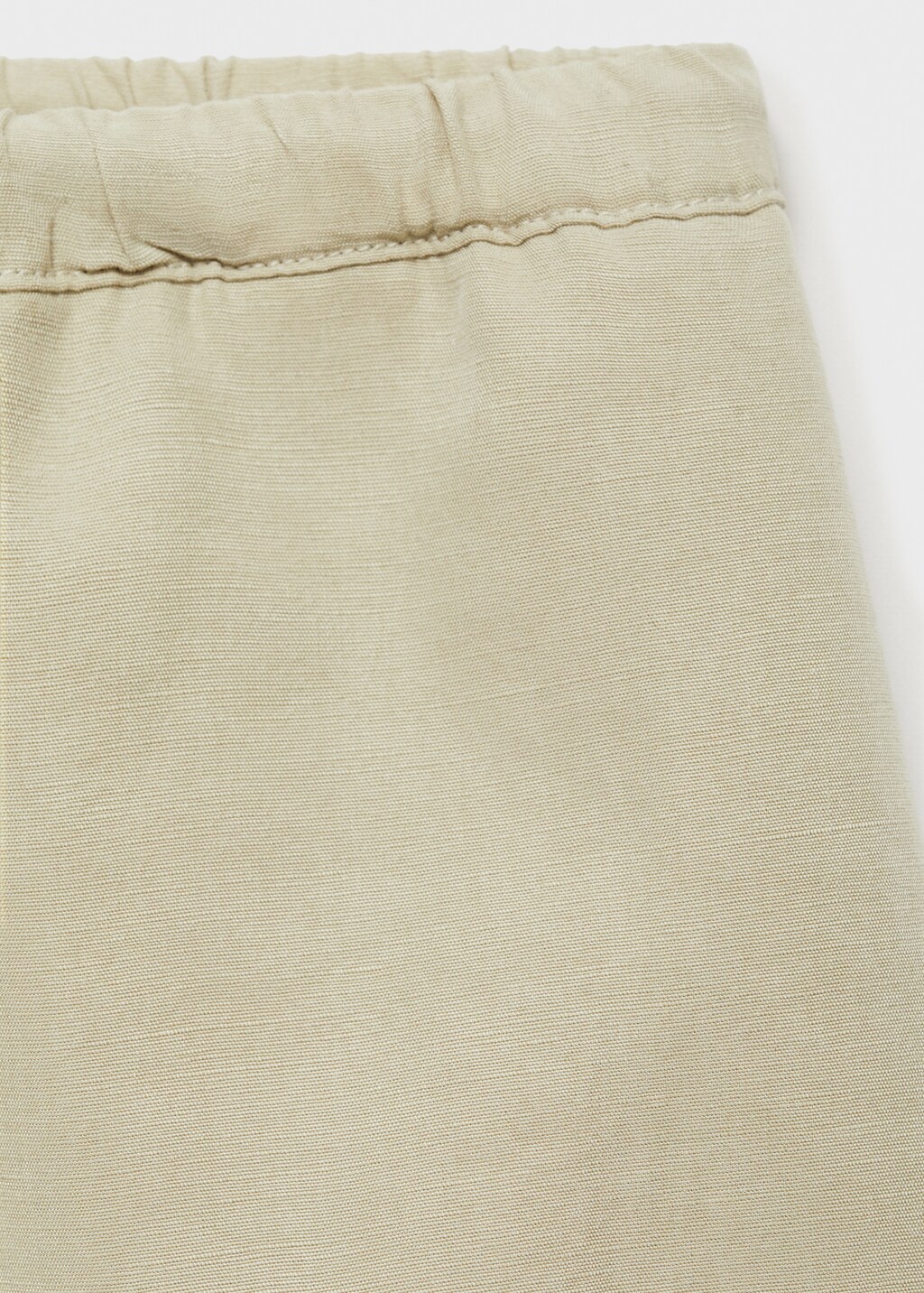 Mango Wideleg lyocell bermuda shorts thumbnail