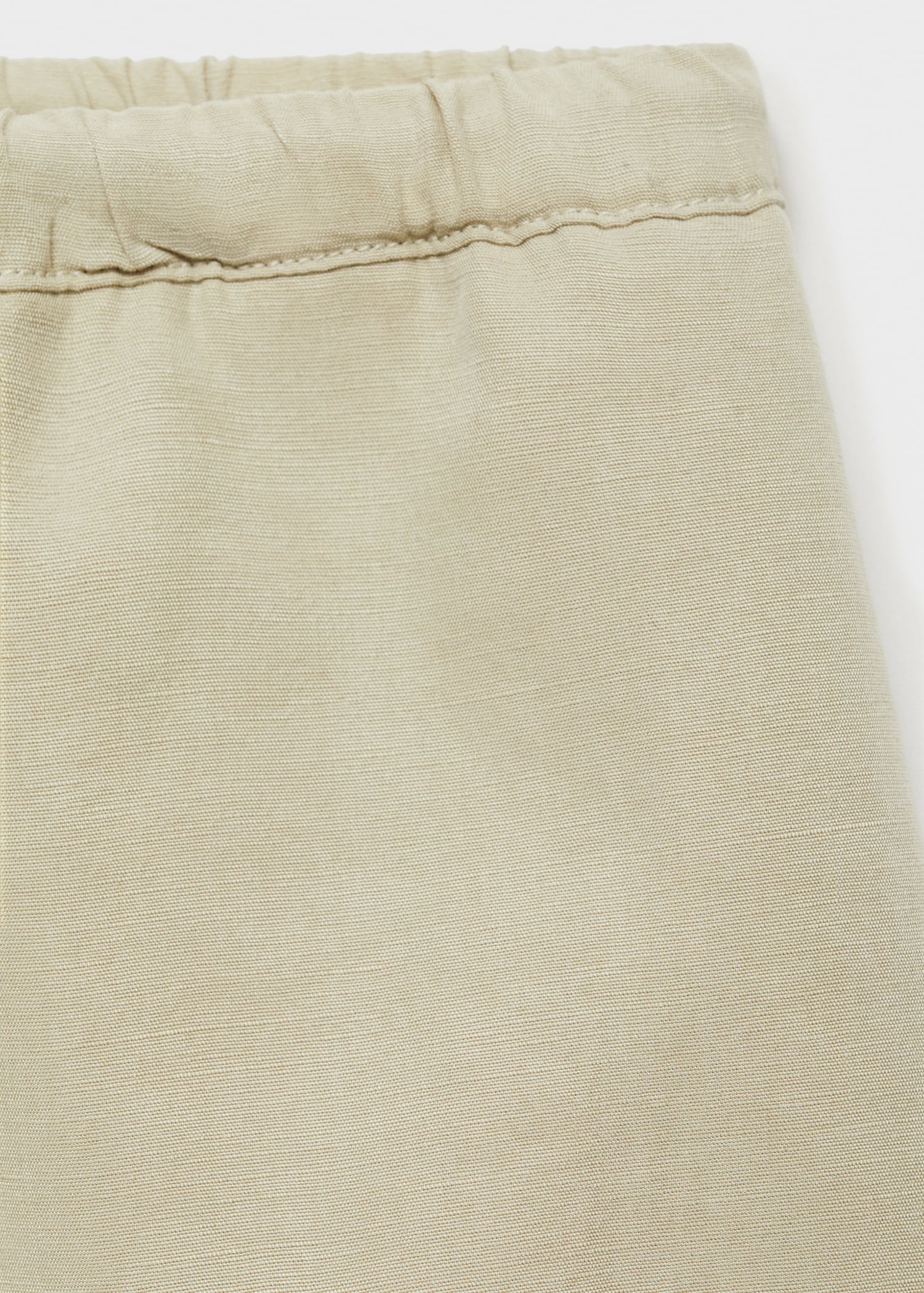 Wideleg lyocell bermuda shorts - Details of the article 0