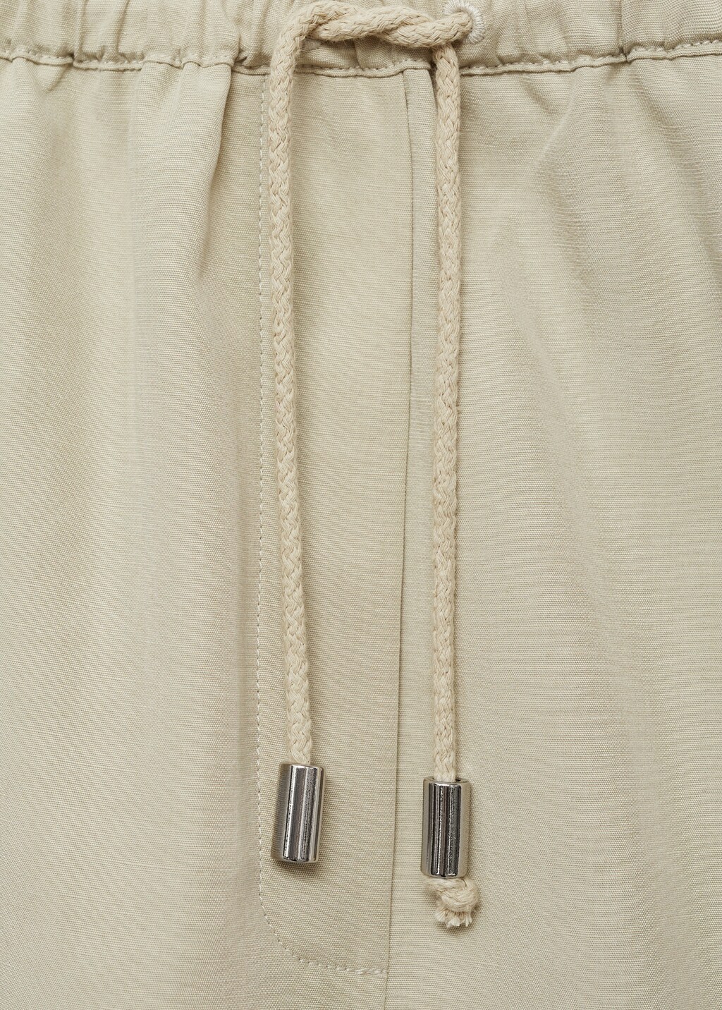 Mango Wideleg lyocell bermuda shorts thumbnail