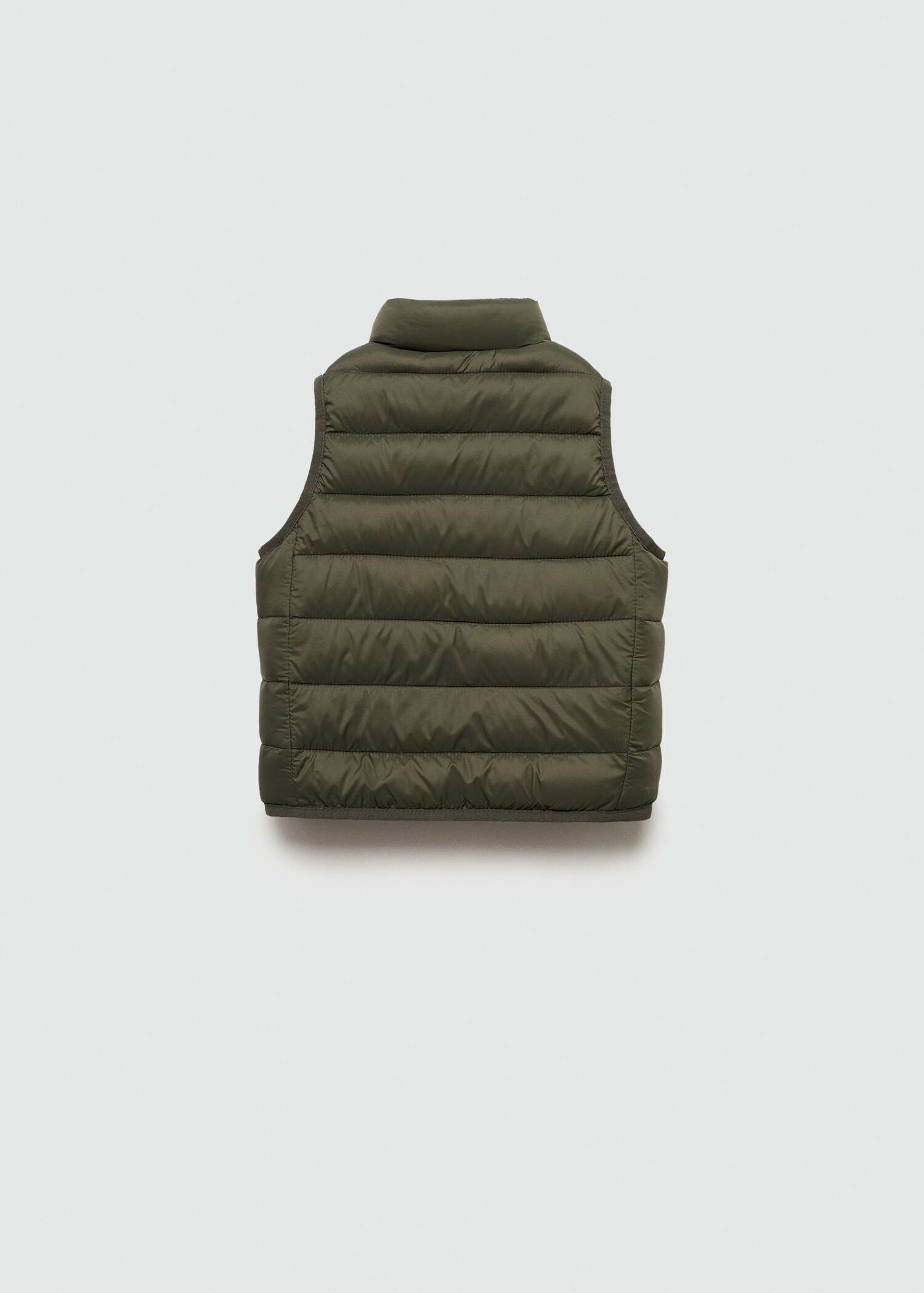 Quilted gilet - Reverse of the article