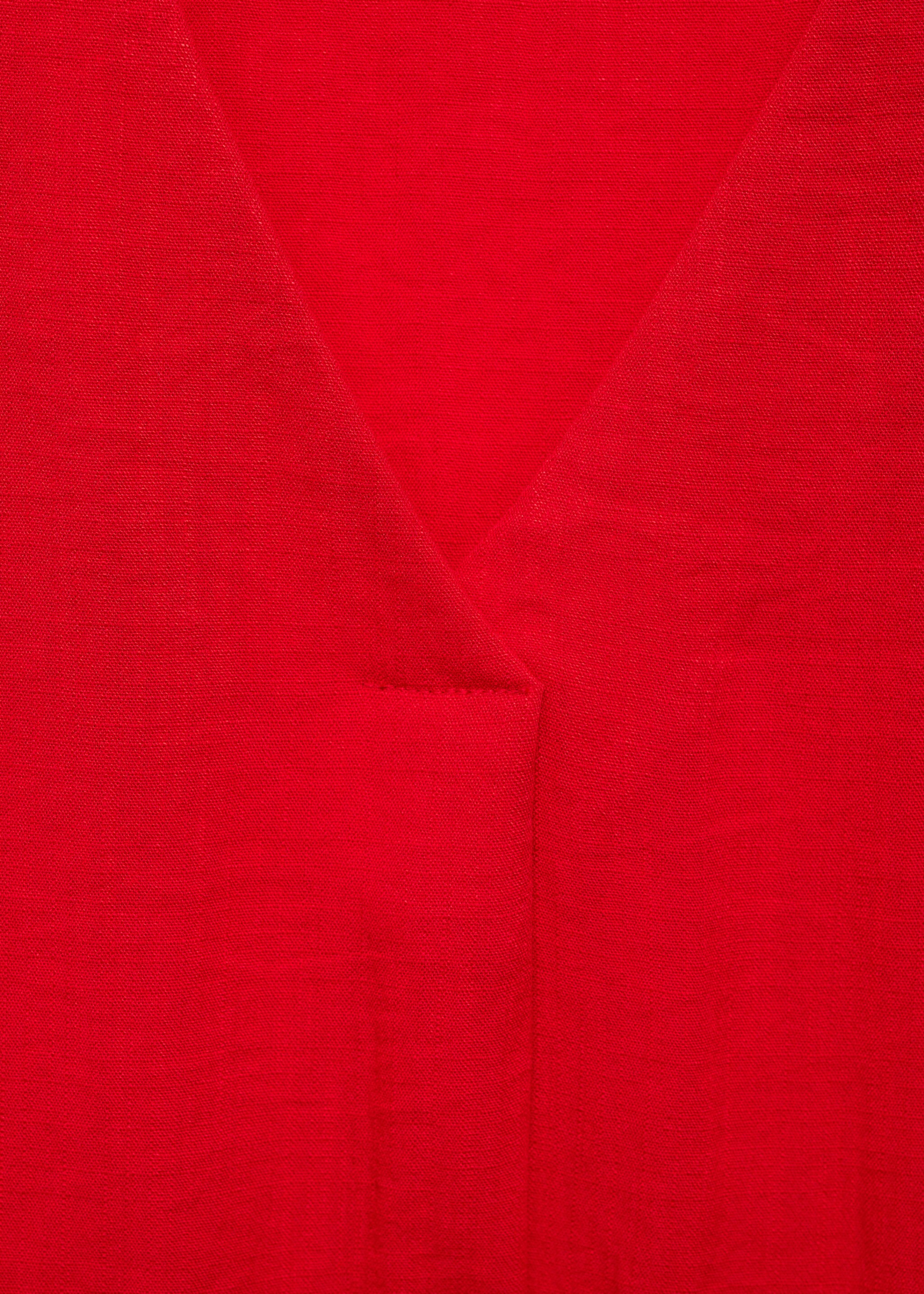 Vestido bolsillos cinturón - Detalle del artículo 8