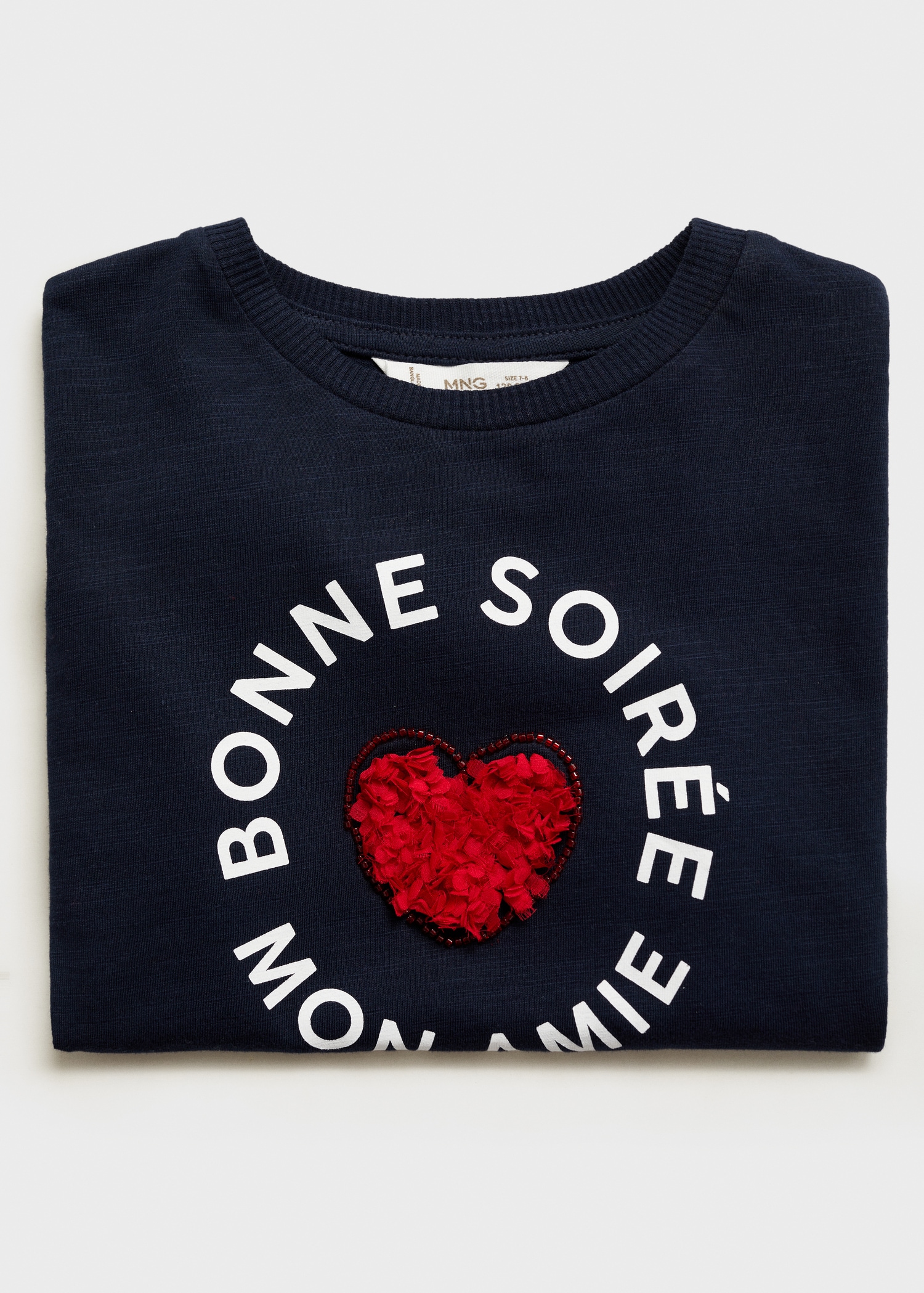 Heart print T-shirt - Details of the article 0