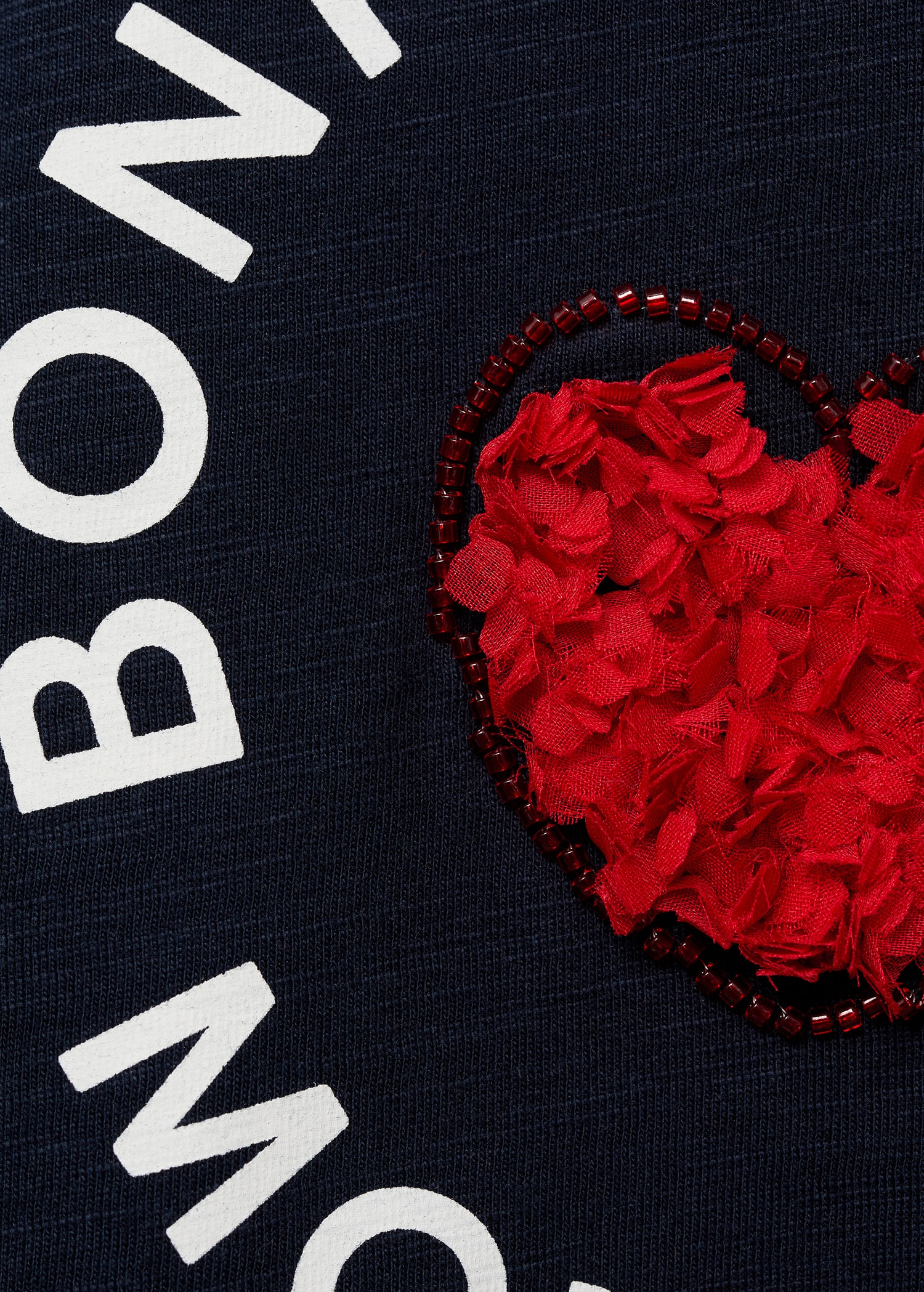 Heart print T-shirt - Details of the article 8