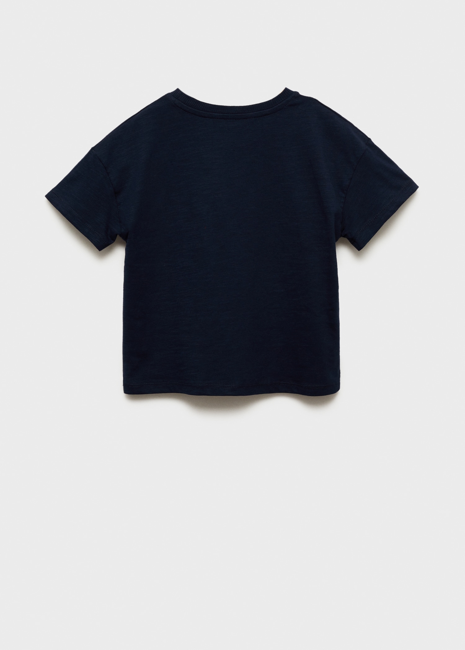 Heart print T-shirt - Reverse of the article