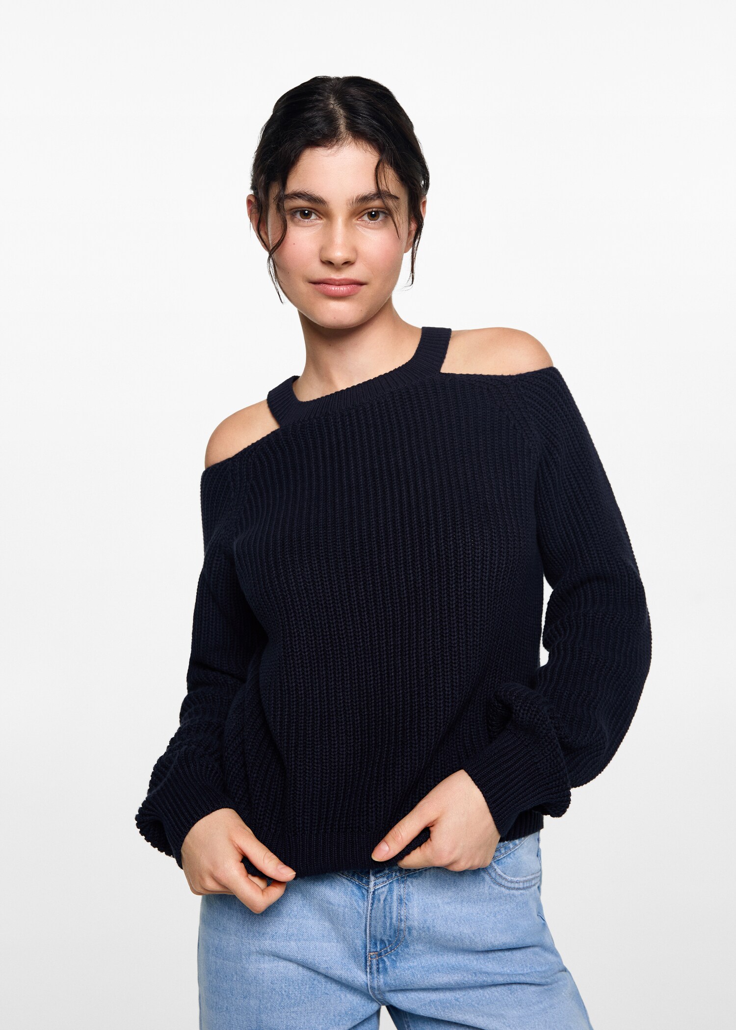 Jersey abertura hombros - Plano medio