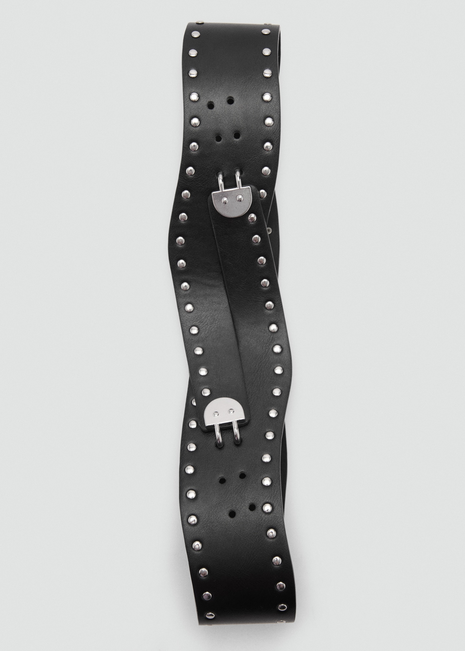 Asymmetrical studded belt - Details of the article 2