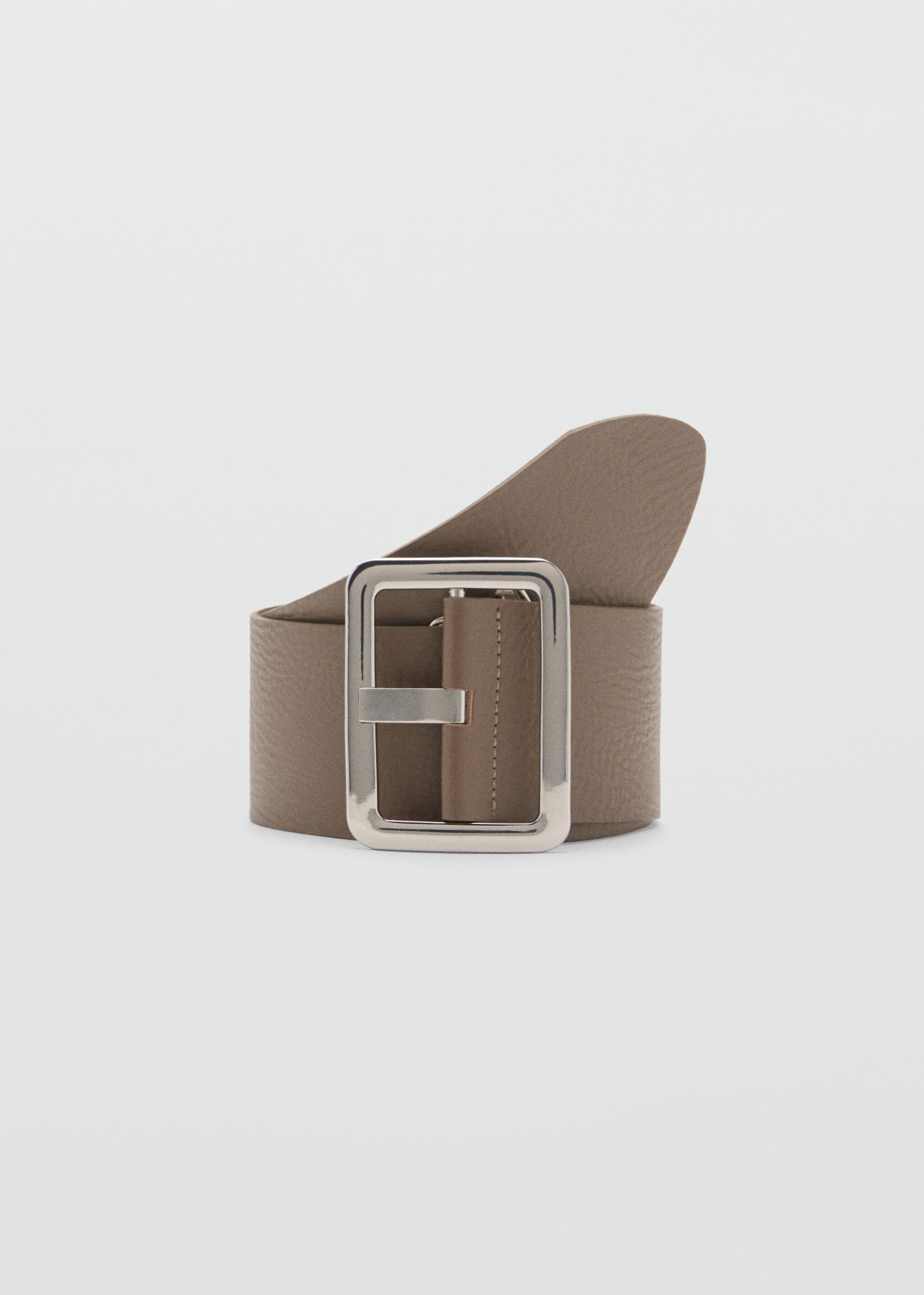 Wide leather belt - Article without model