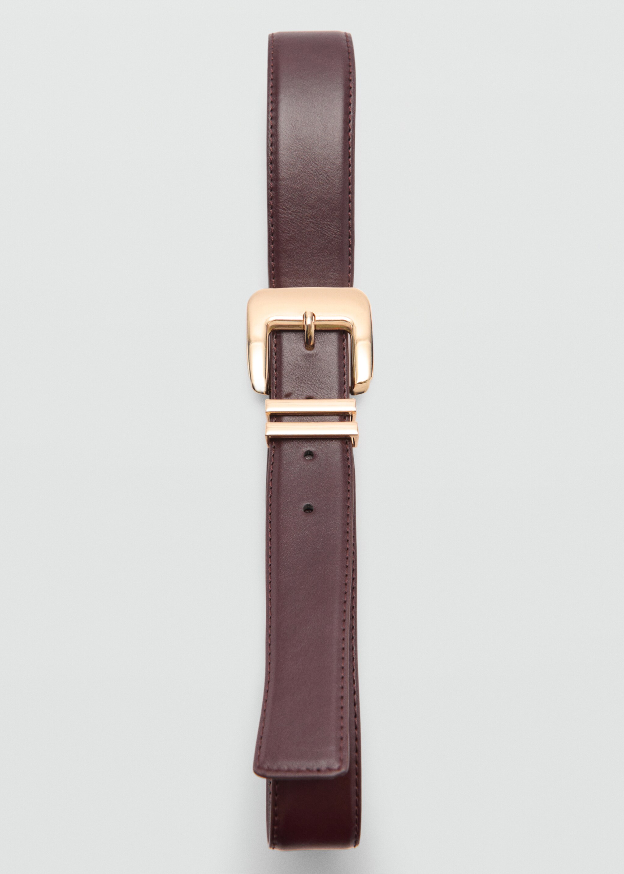 Square buckle belt - Details of the article 1