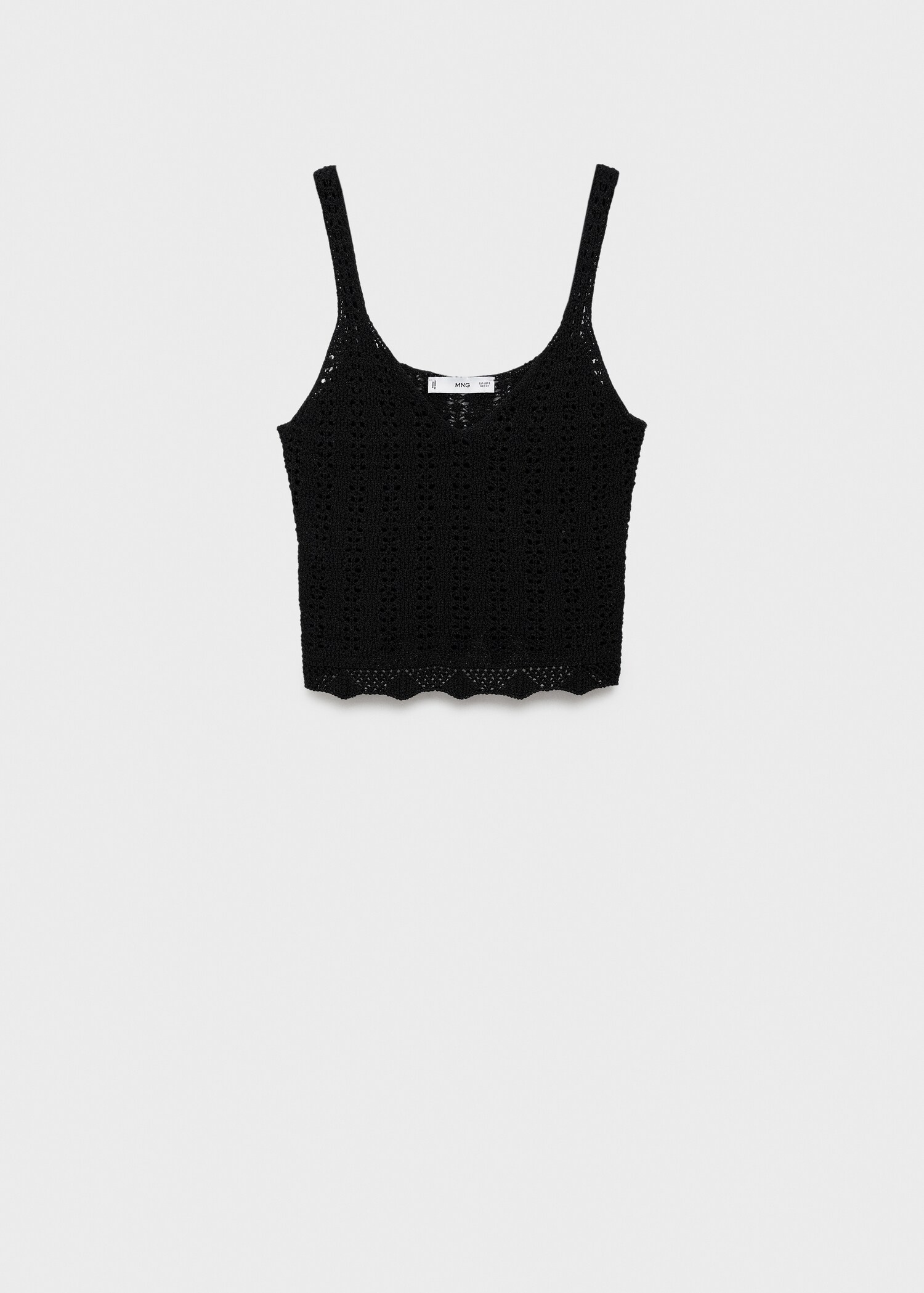 Crop top maille - Article sans modèle