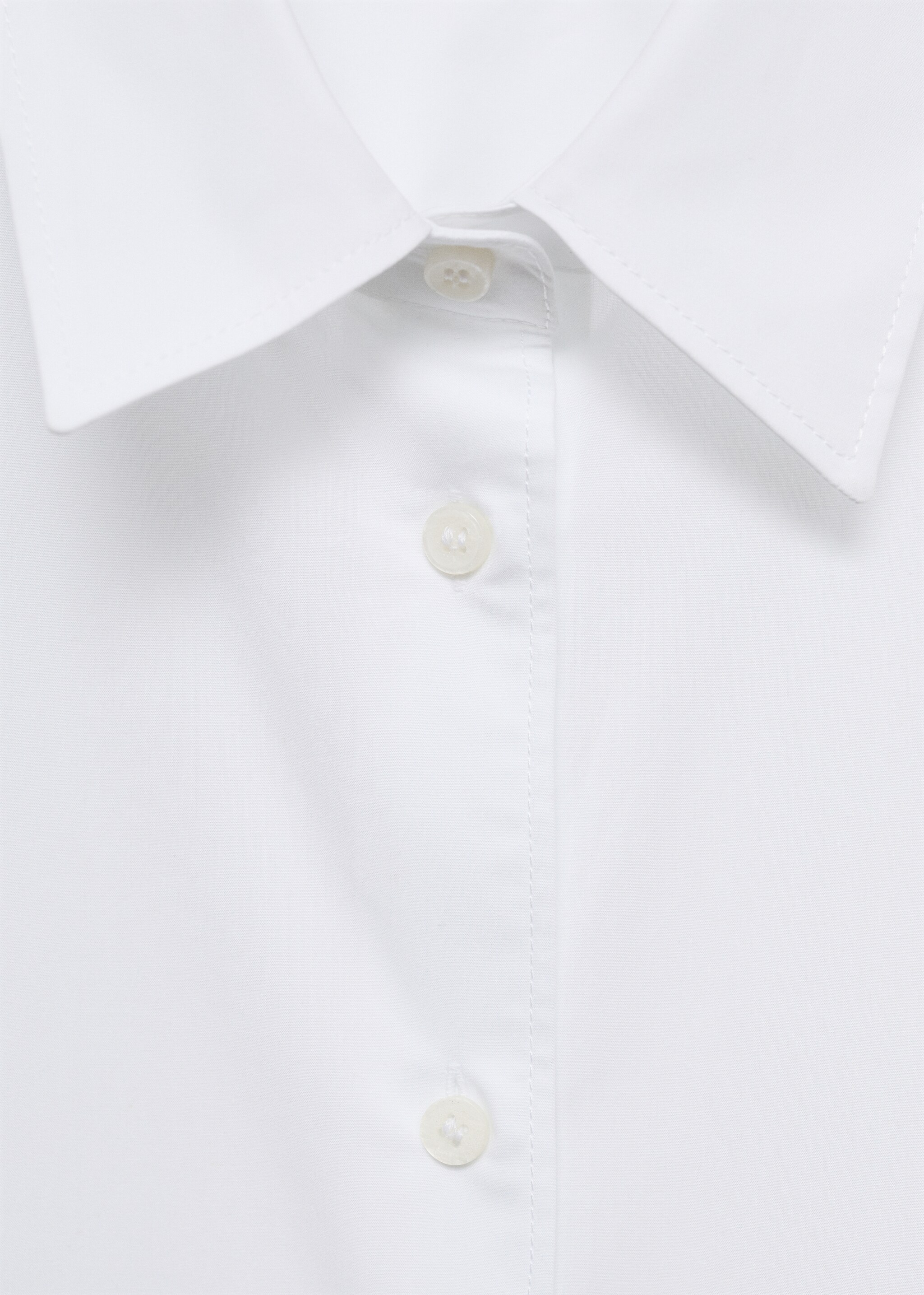 Regular cotton lyocell-blend shirt - Details of the article 8
