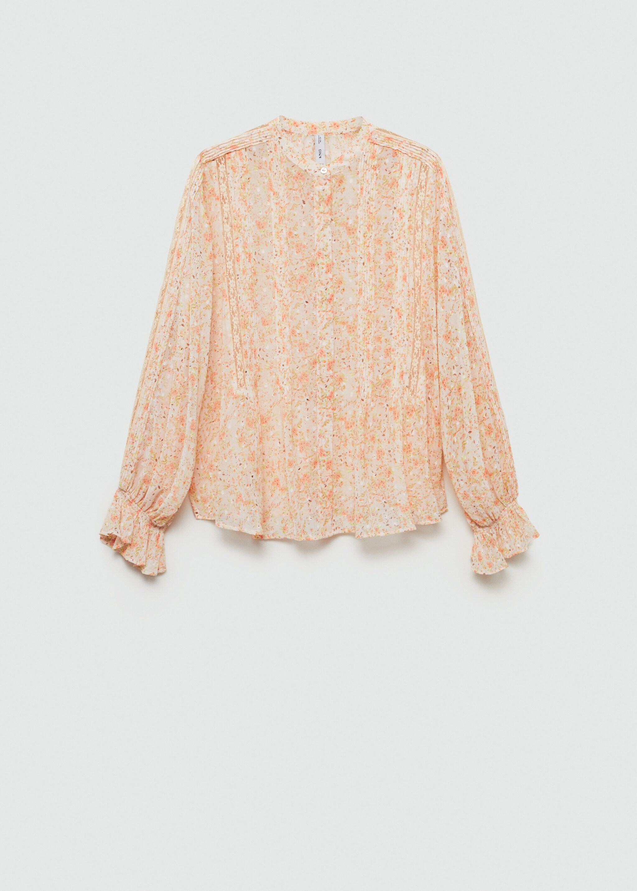 Chemise à imprimé à fleurs - Article sans modèle