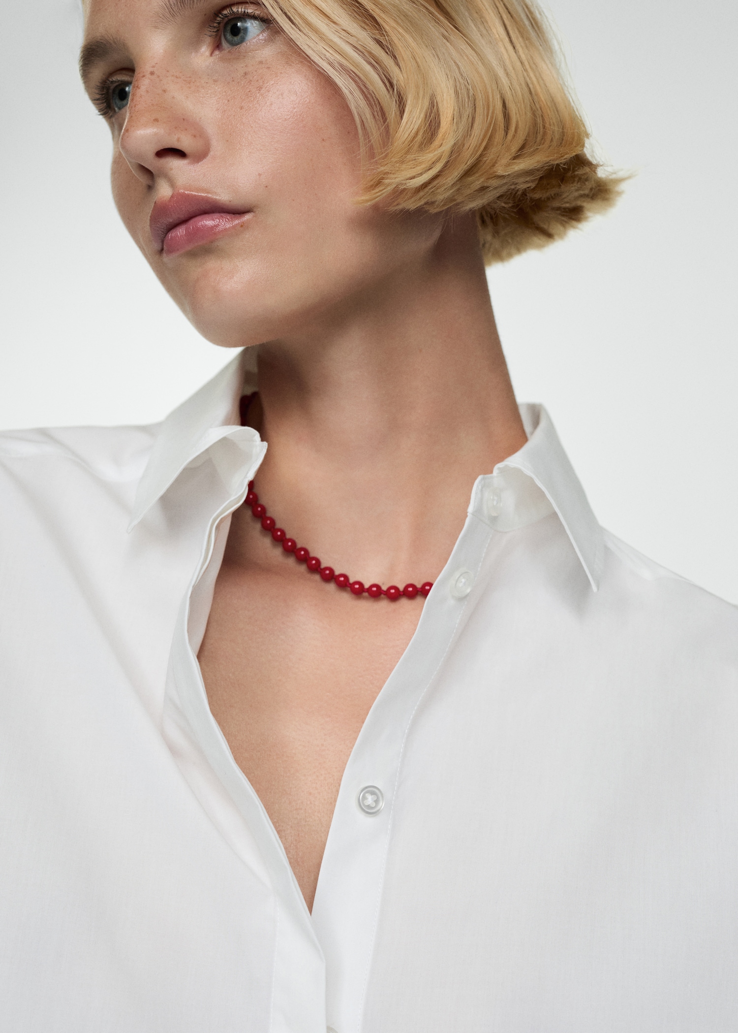 Chemise Lyocell boutons dissimulés - Détail de l'article 1
