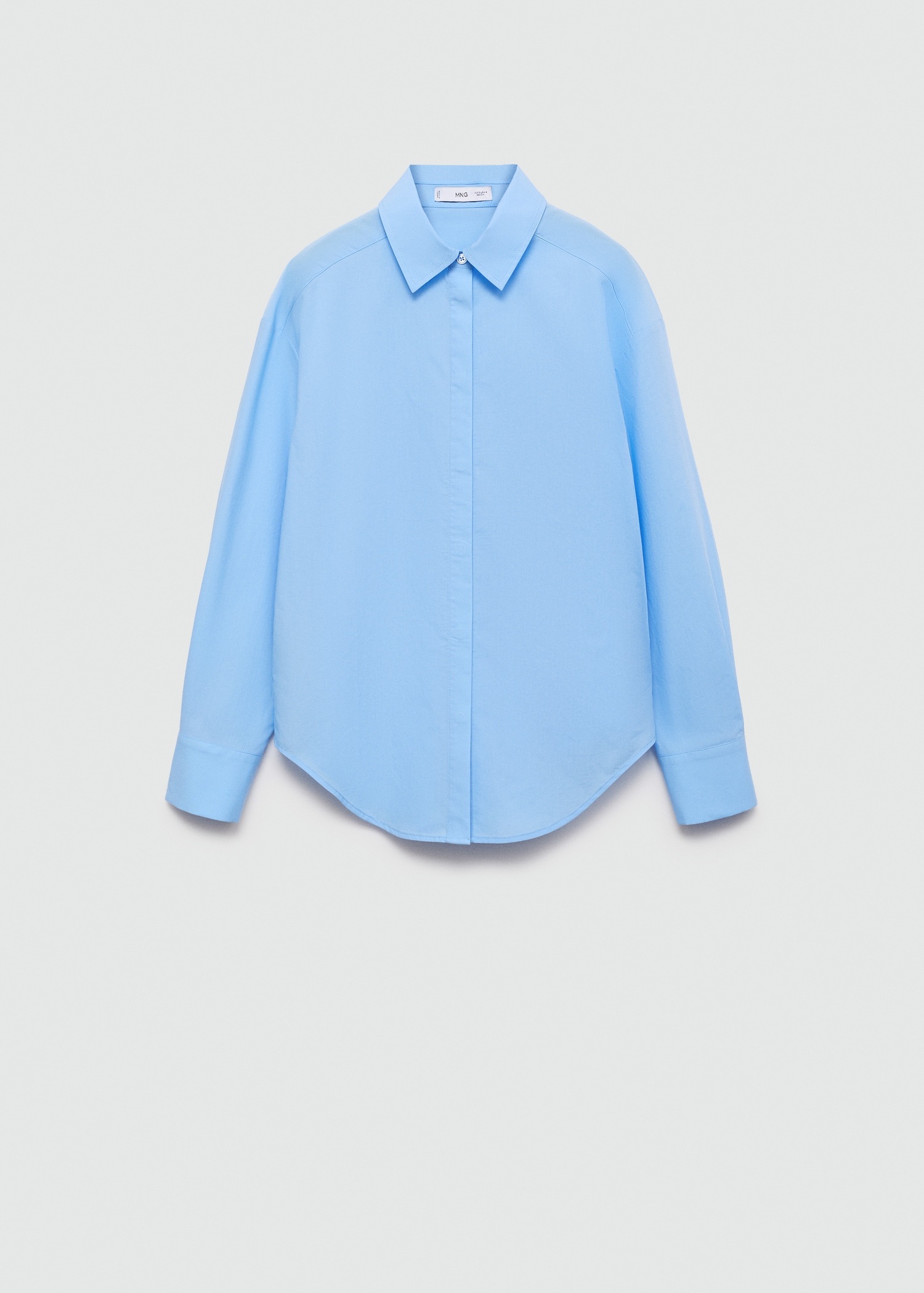 Chemise Lyocell boutons dissimulés - Article sans modèle