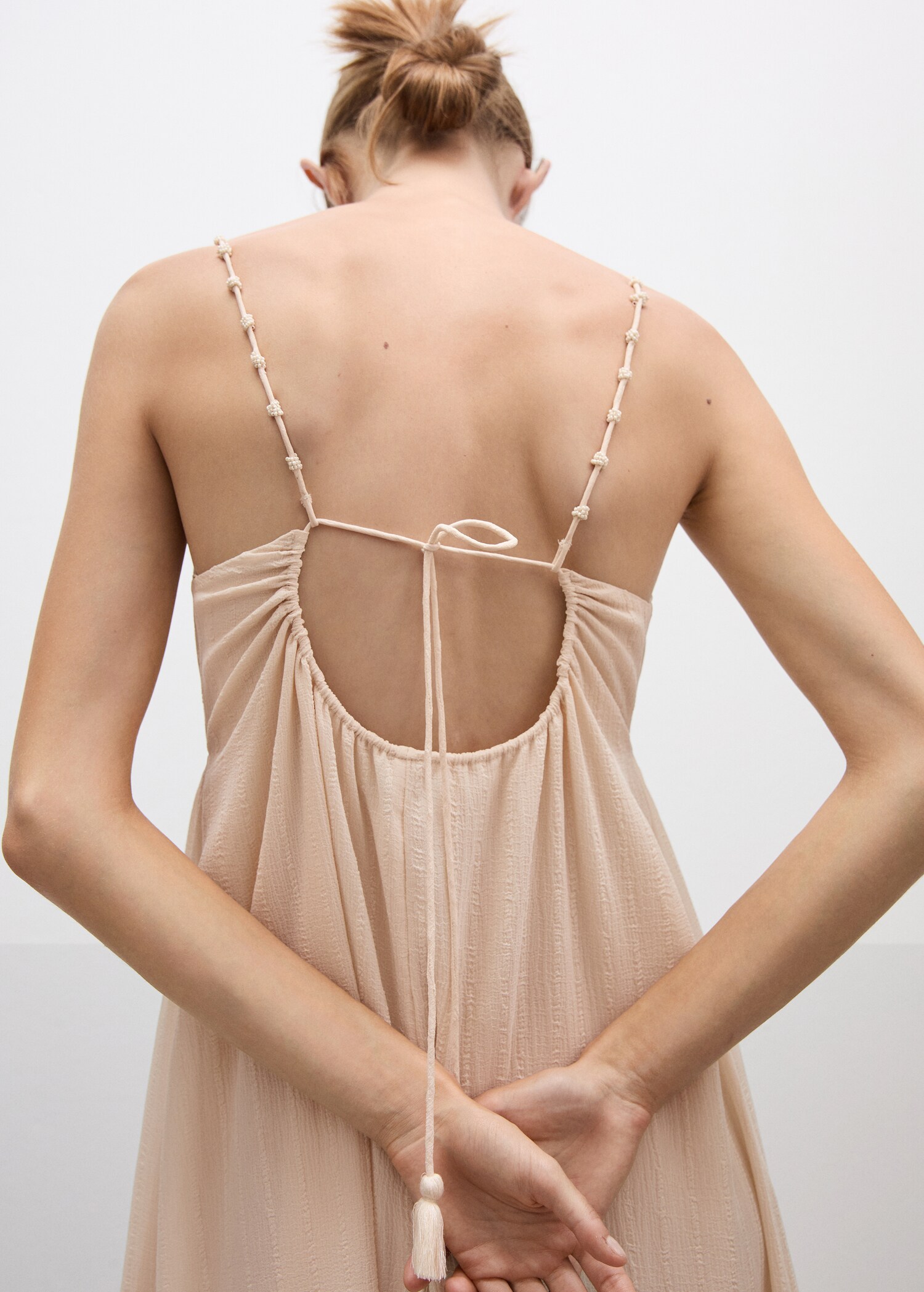Beaded straps dress - Details of the article 6