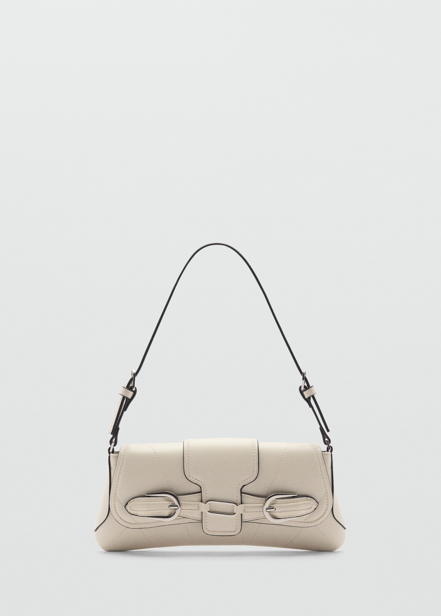 Shoulder bag with buckles detail - Article without model