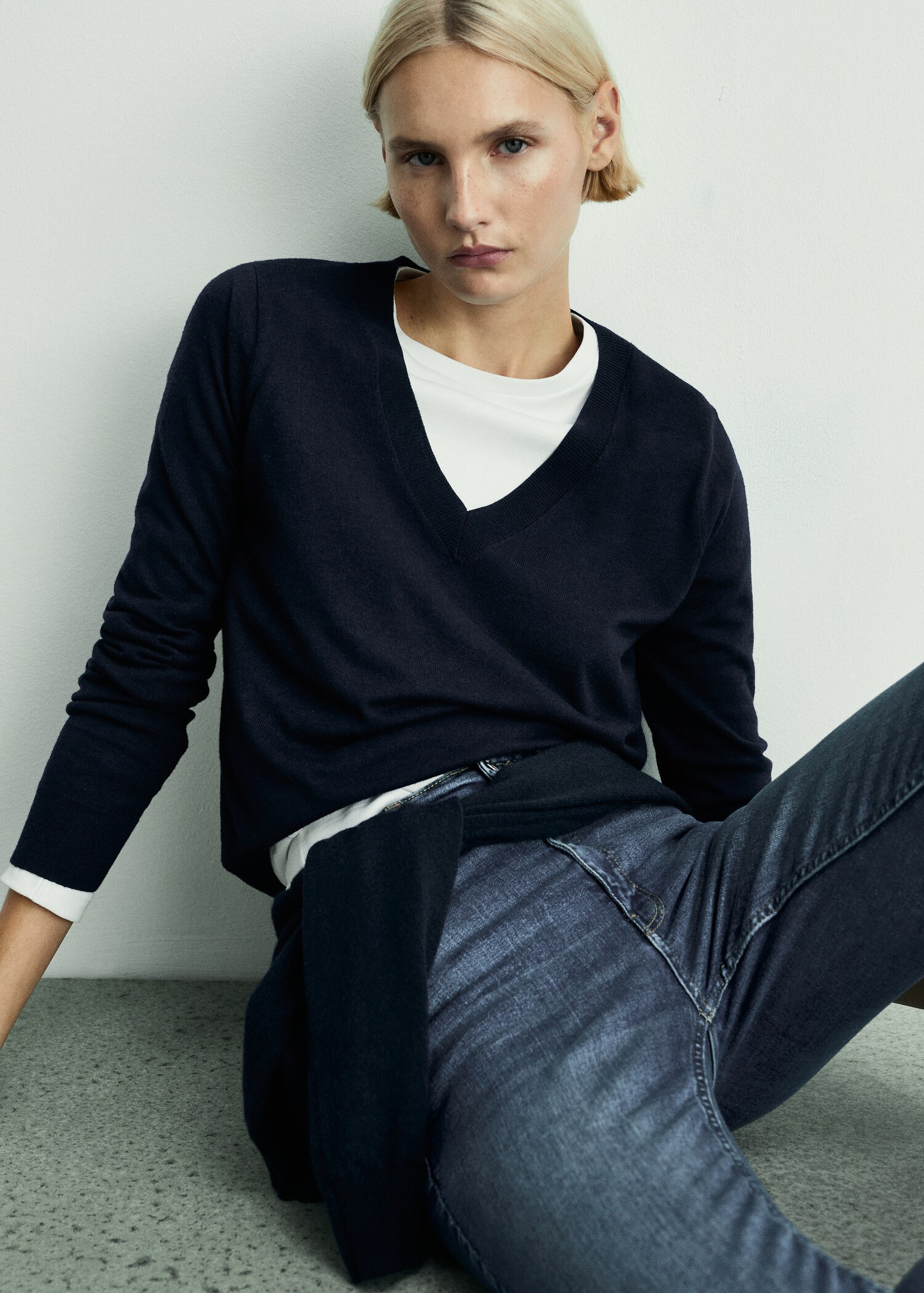 Jeans skinny tiro alto - Detalle del artículo 1