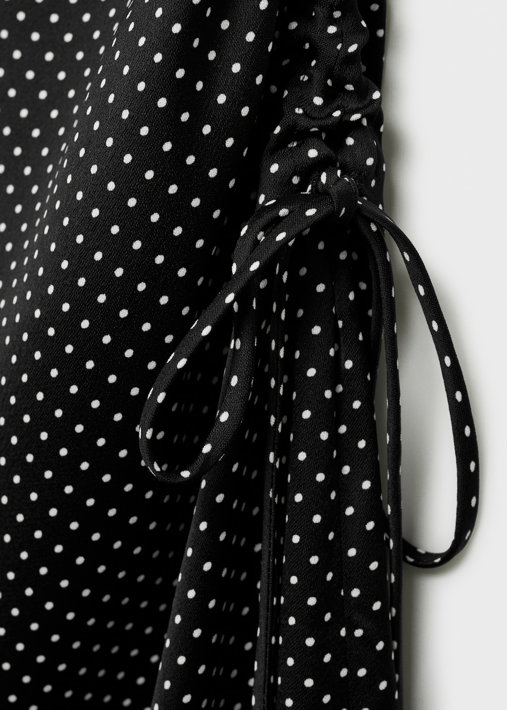 Mango dot dress hotsell