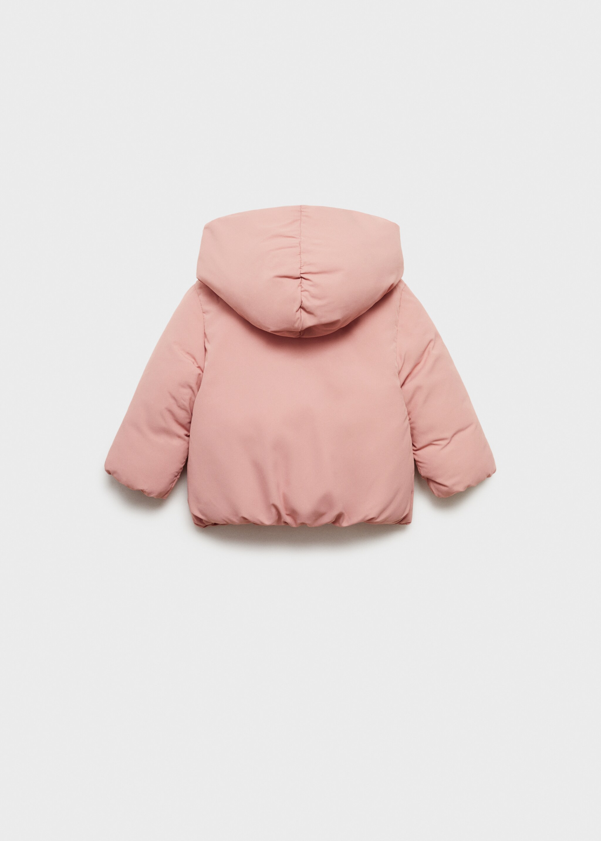 Anorak with fur-effect lining - Reverse of the article