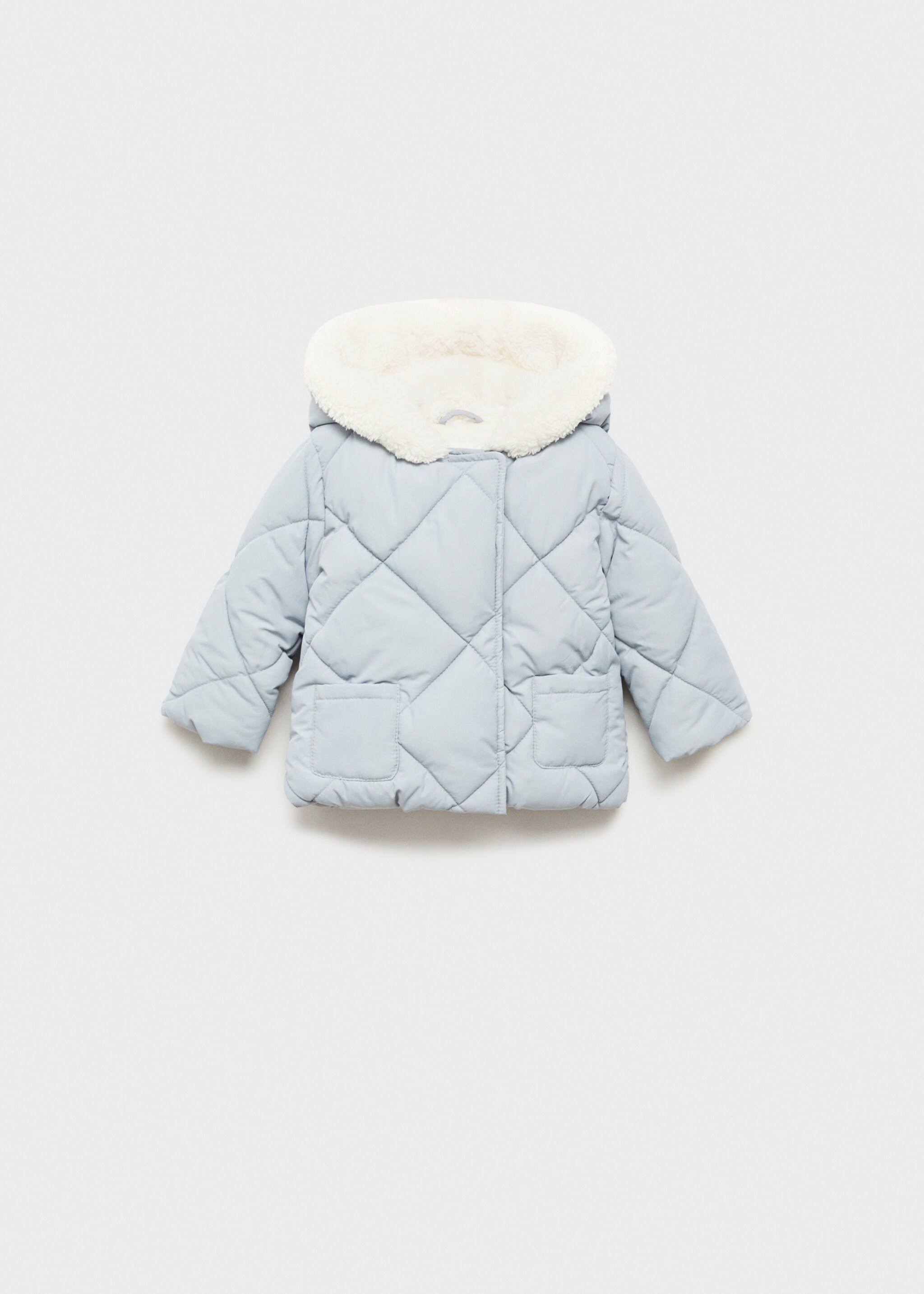Hears hood quilted coat - Article without model