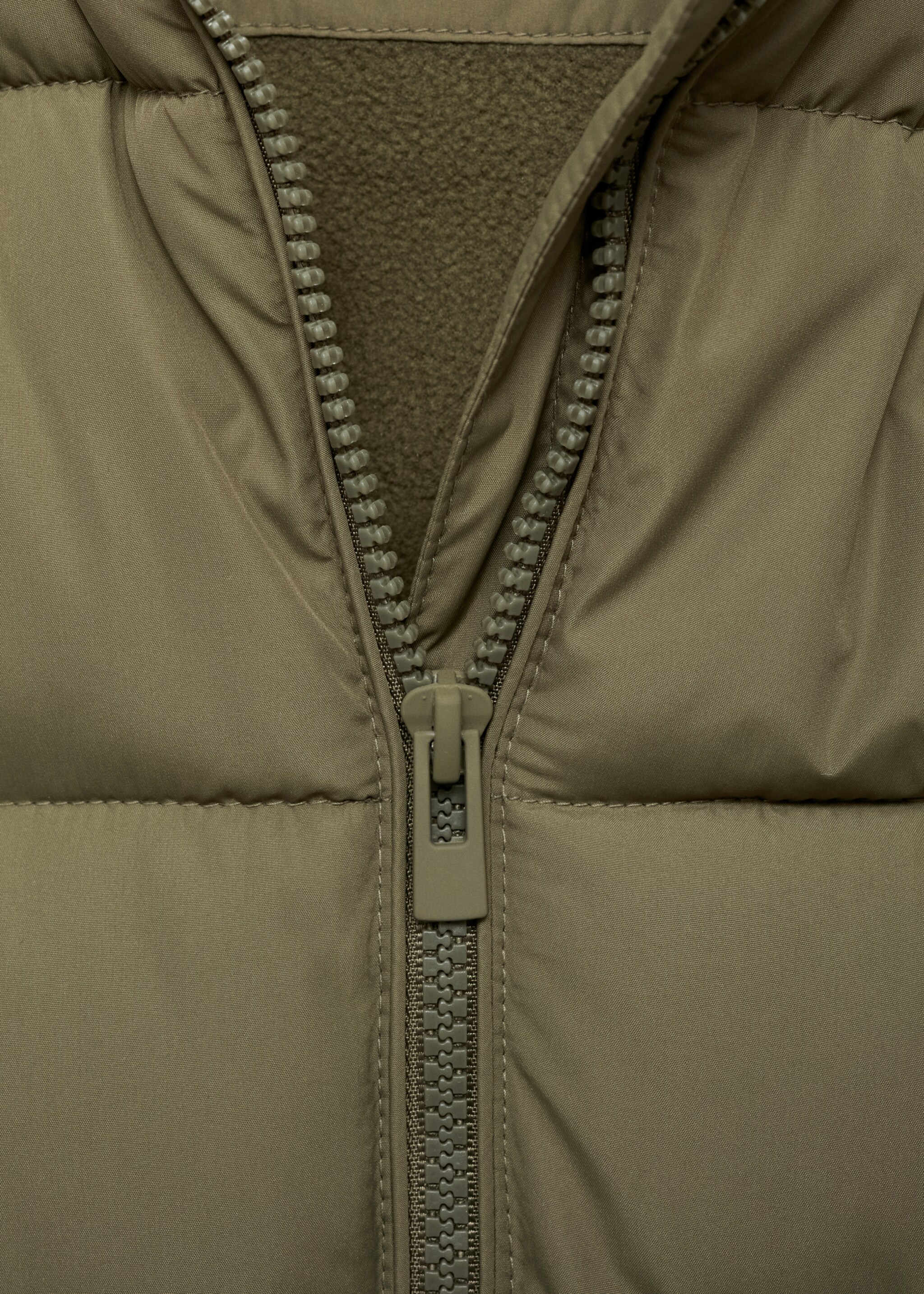Long quilted gilet - Details of the article 0
