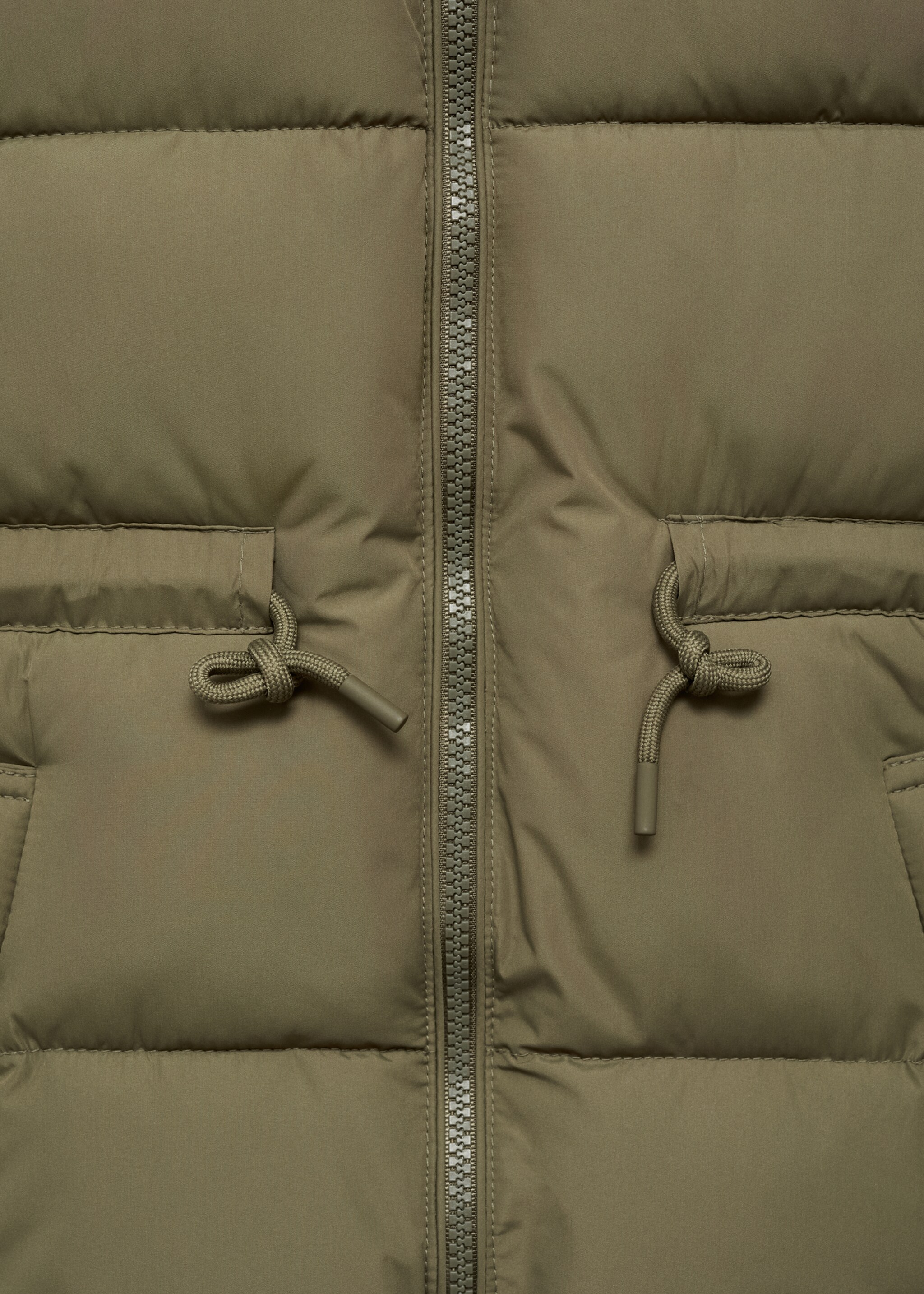 Long quilted gilet - Details of the article 8