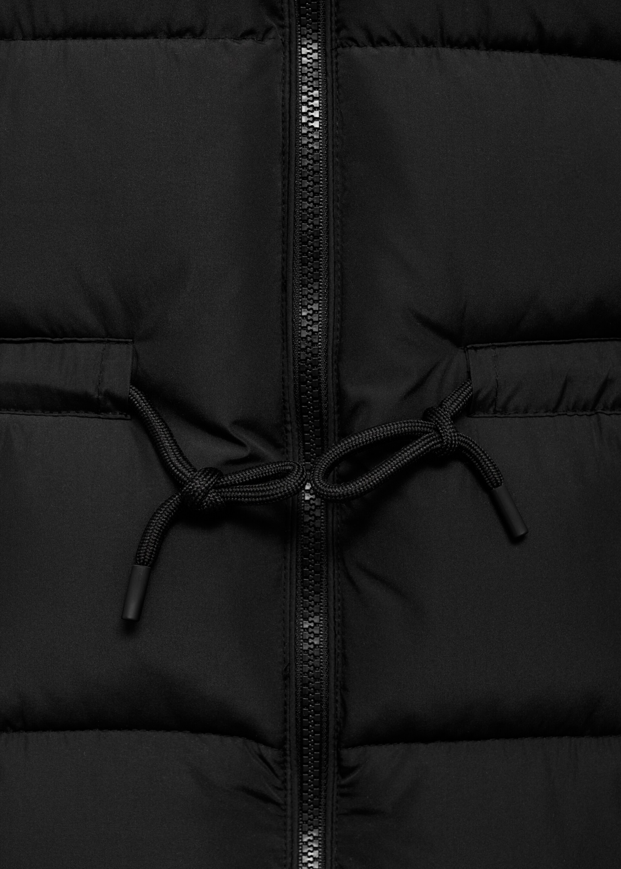 Long quilted gilet - Details of the article 0