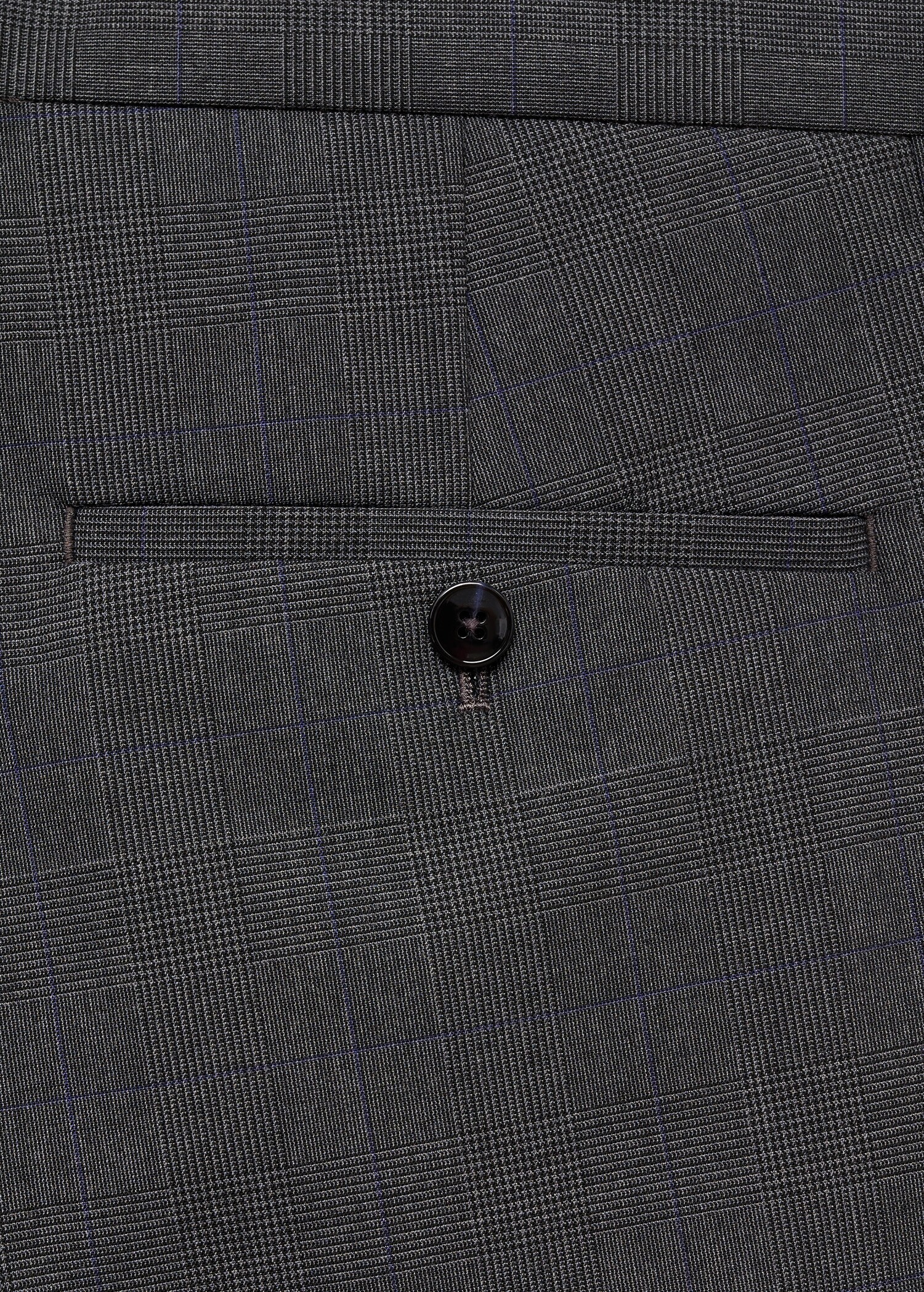 Stretch fabric super slim-fit suit trousers - Details of the article 0
