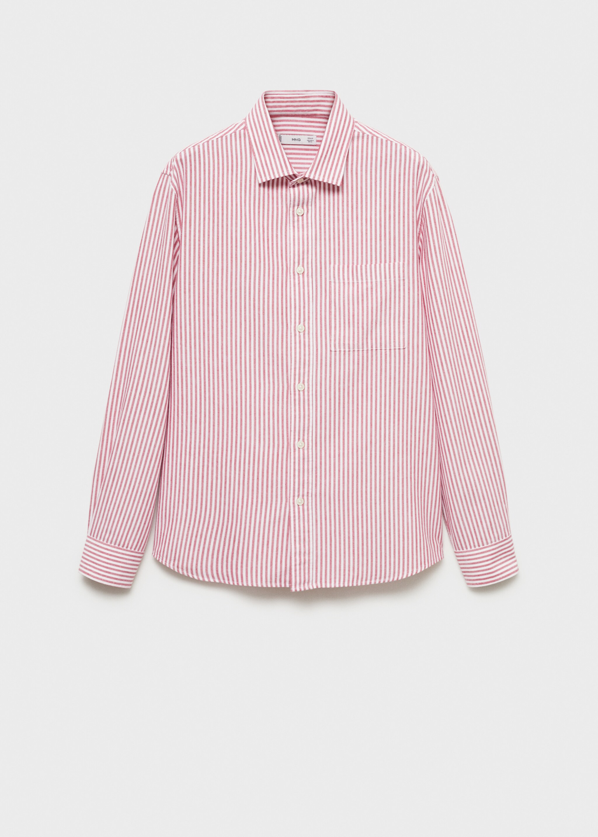 Camisa 100% algodón rayas kodak - Artículo sin modelo, Rojo. Ref: 77024453-00.