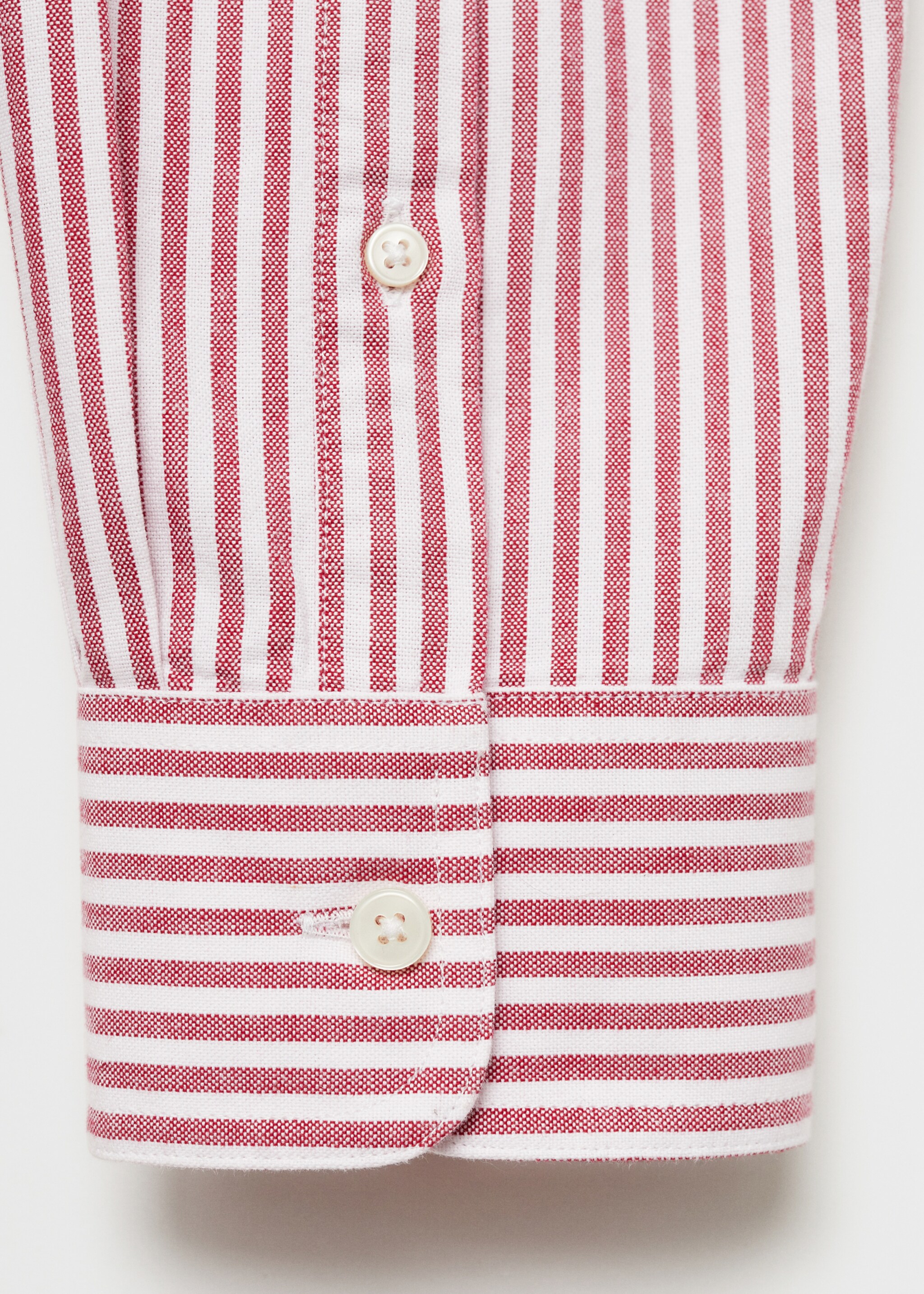 Camisa 100% algodón rayas kodak - Detalle del artículo 0, Rojo. Ref: 77024453-00.