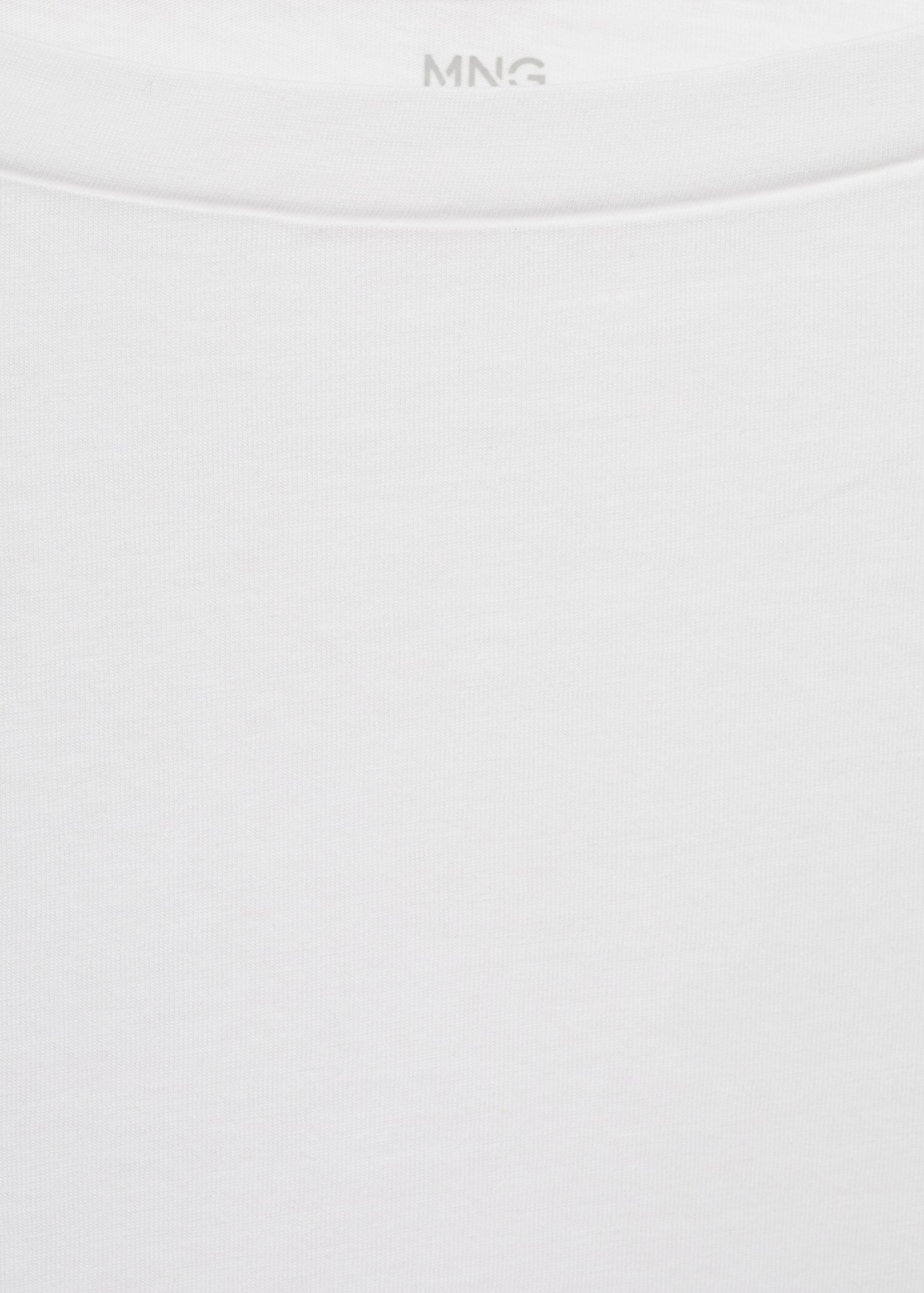 Long-sleeved boat-neck t-shirt - Details of the article 0