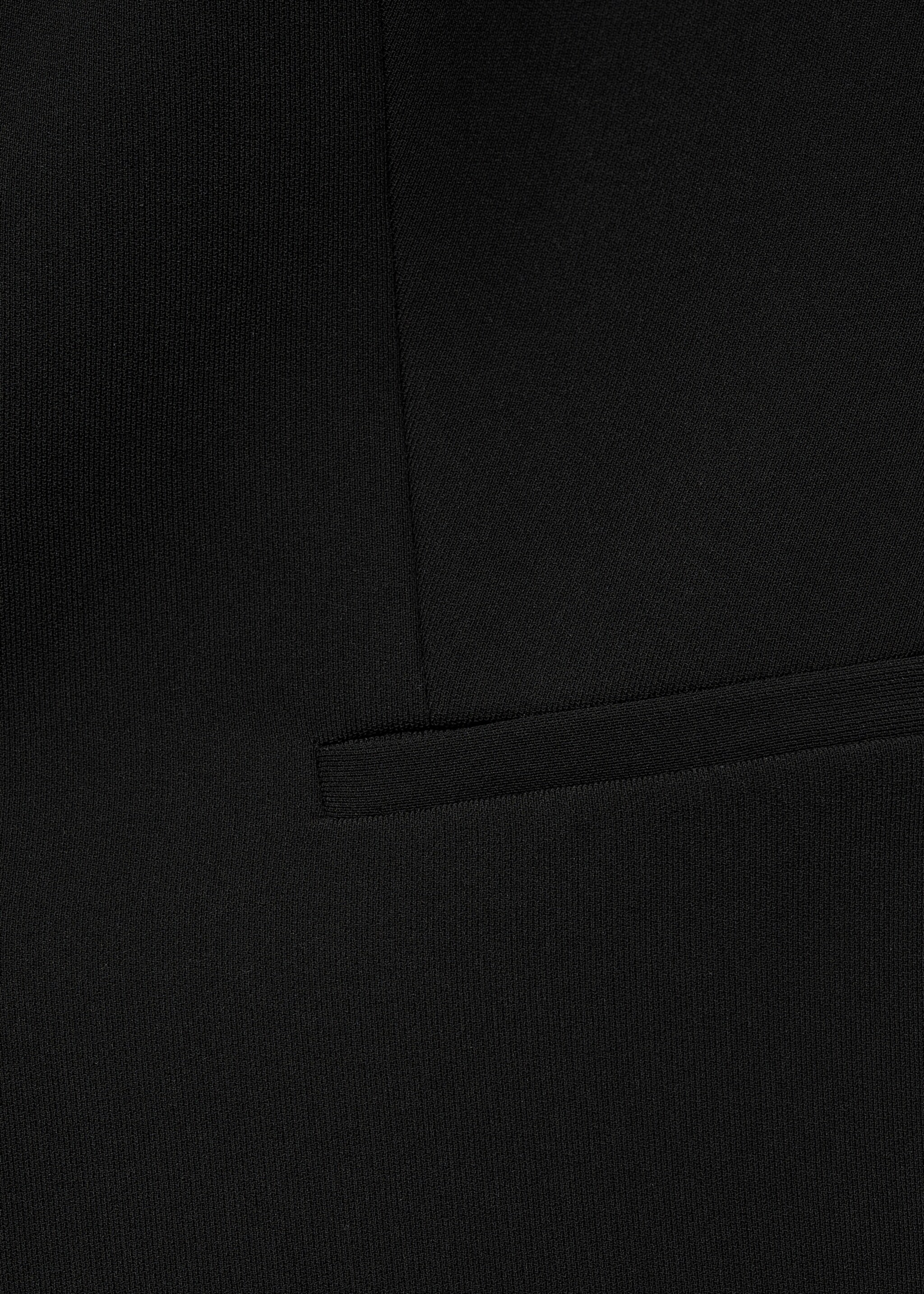 Halter-neck gilet with buttons - Details of the article 0