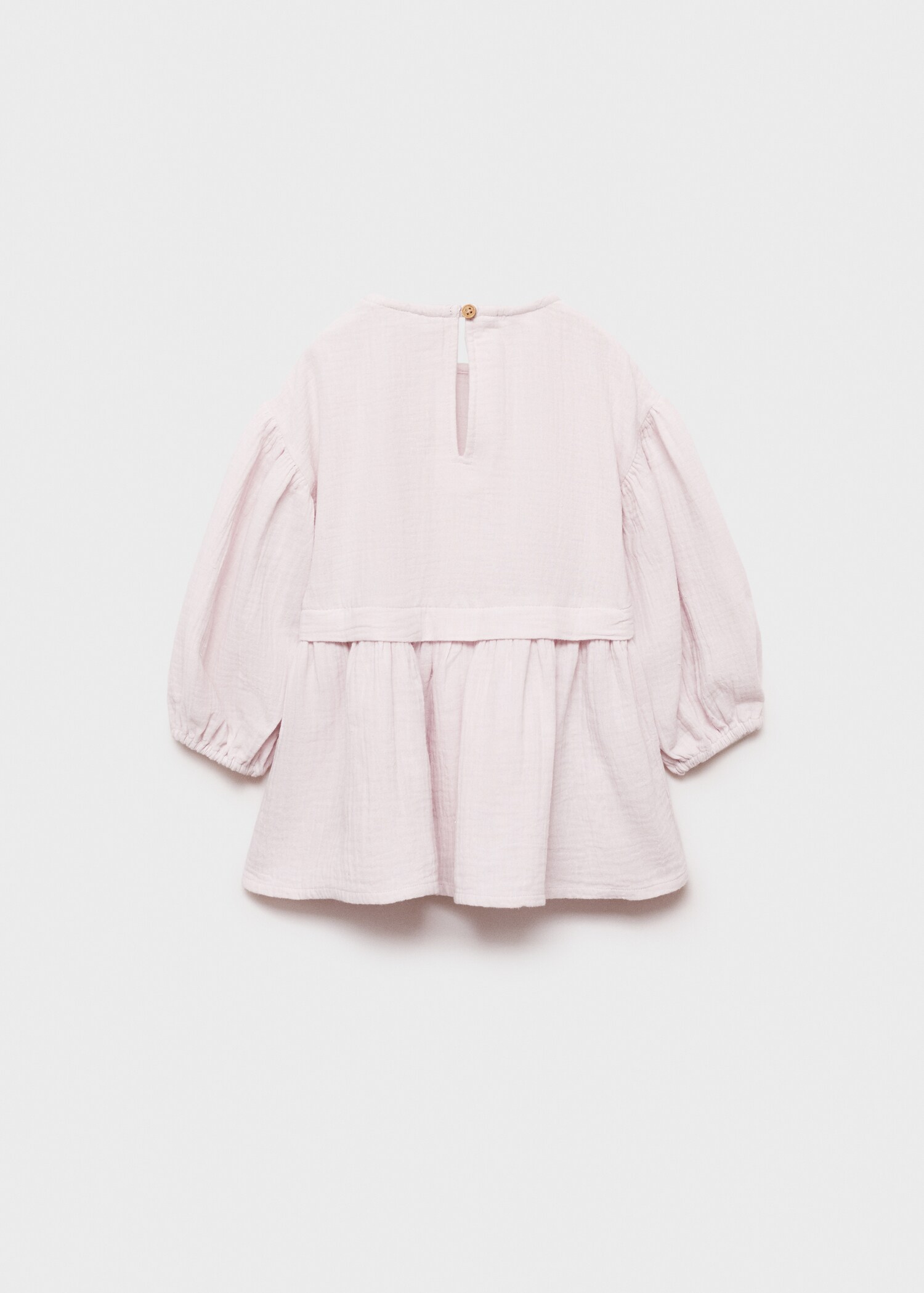 Robe coton boutonnée - Verso de l’article