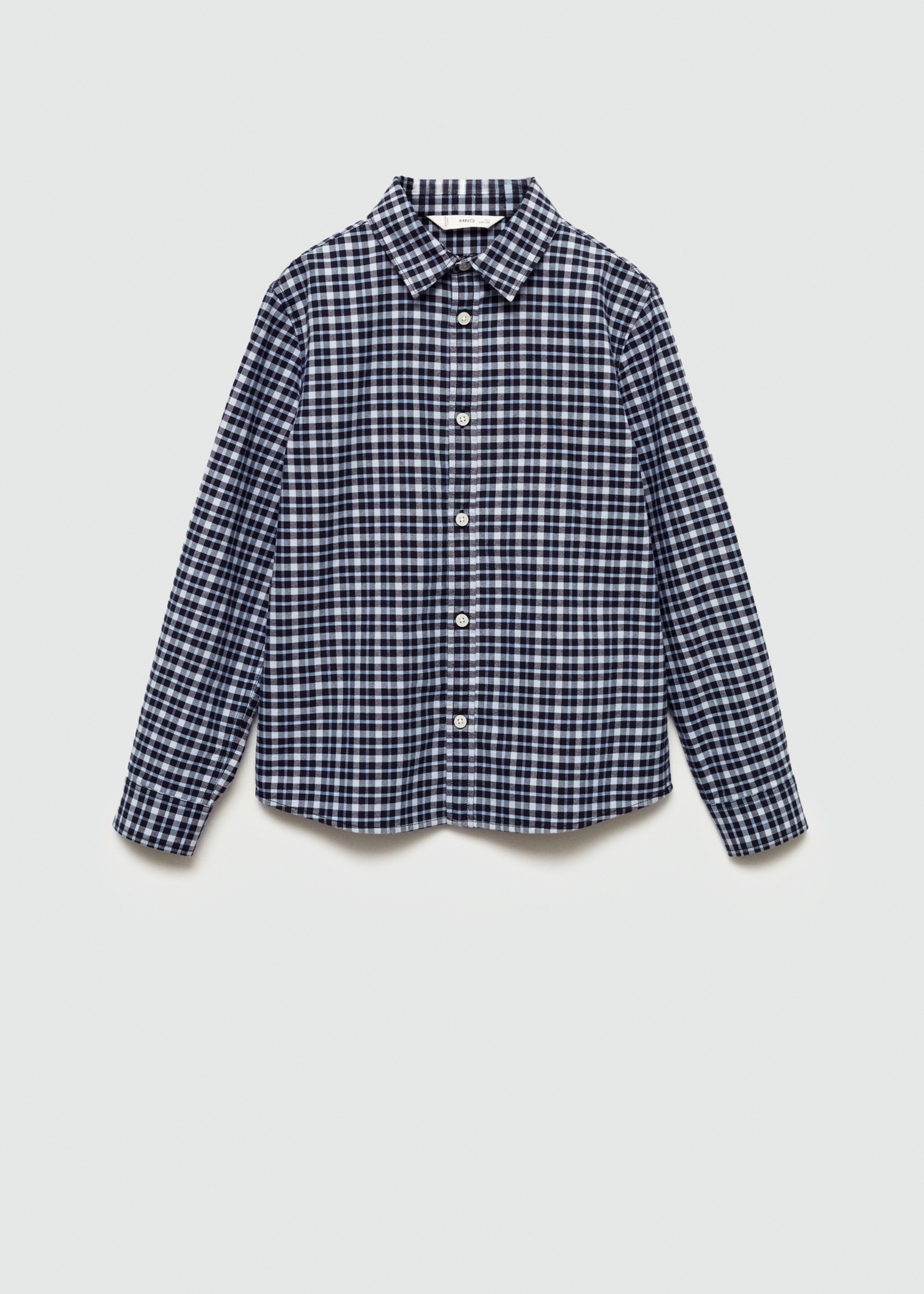 Micro check shirt - Article without model