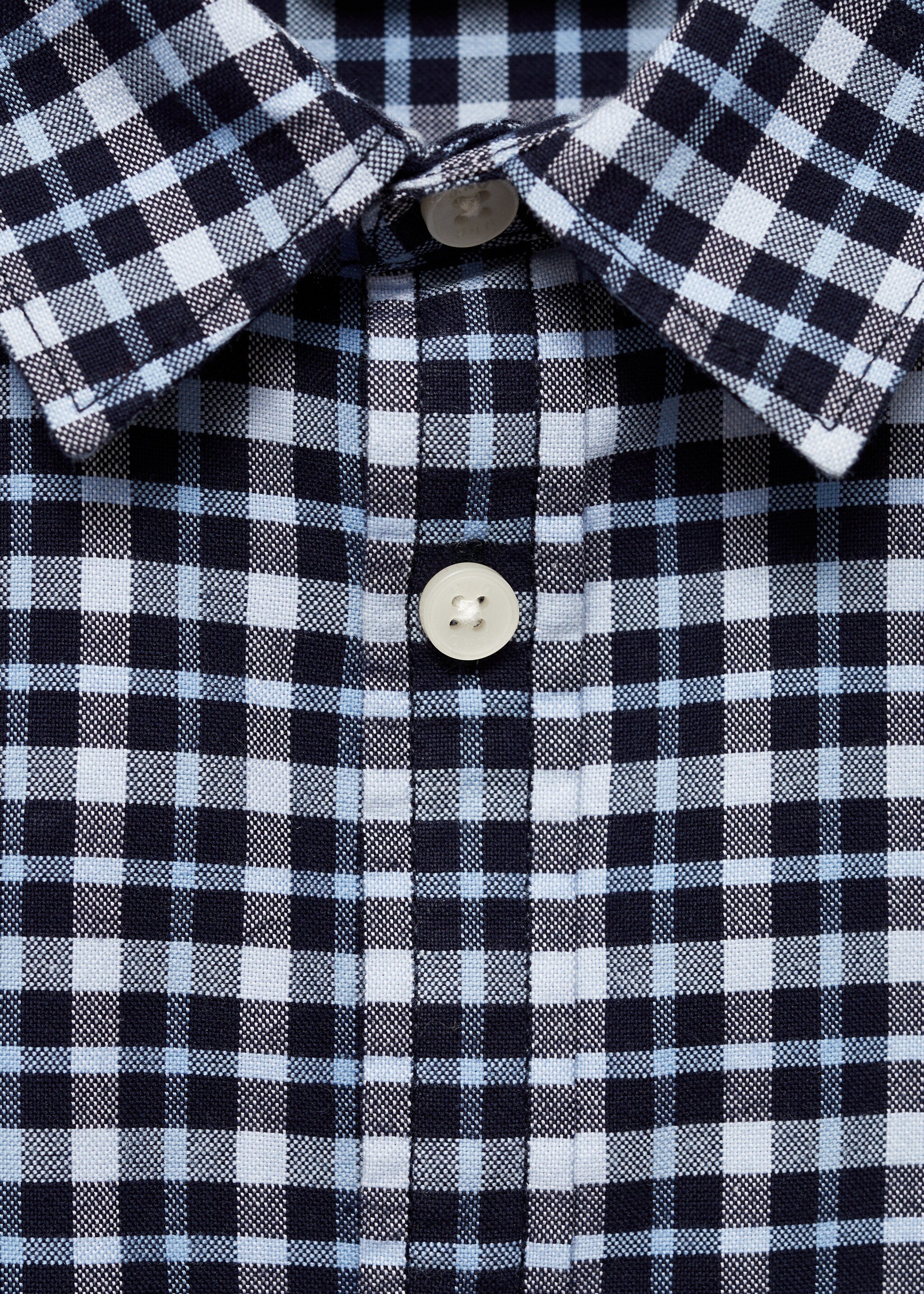 Micro check shirt - Details of the article 8