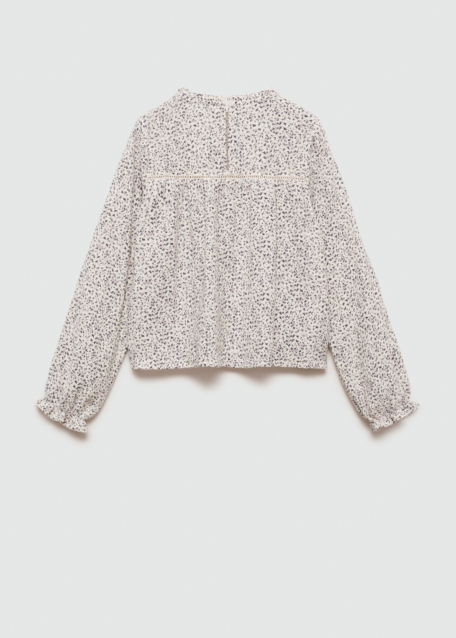 Blouse en imprimé floral - Verso de l’article