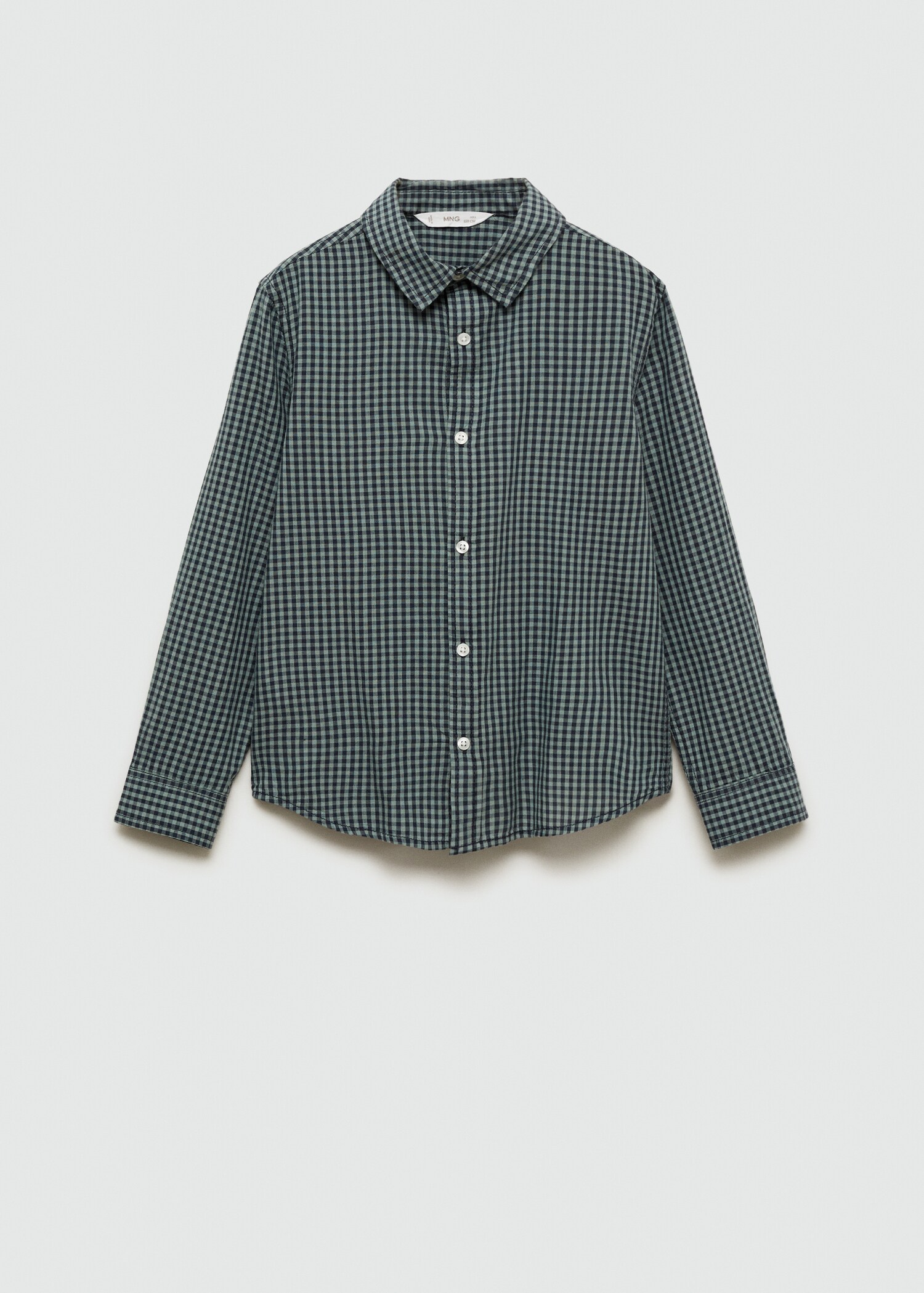 Micro check shirt - Article without model