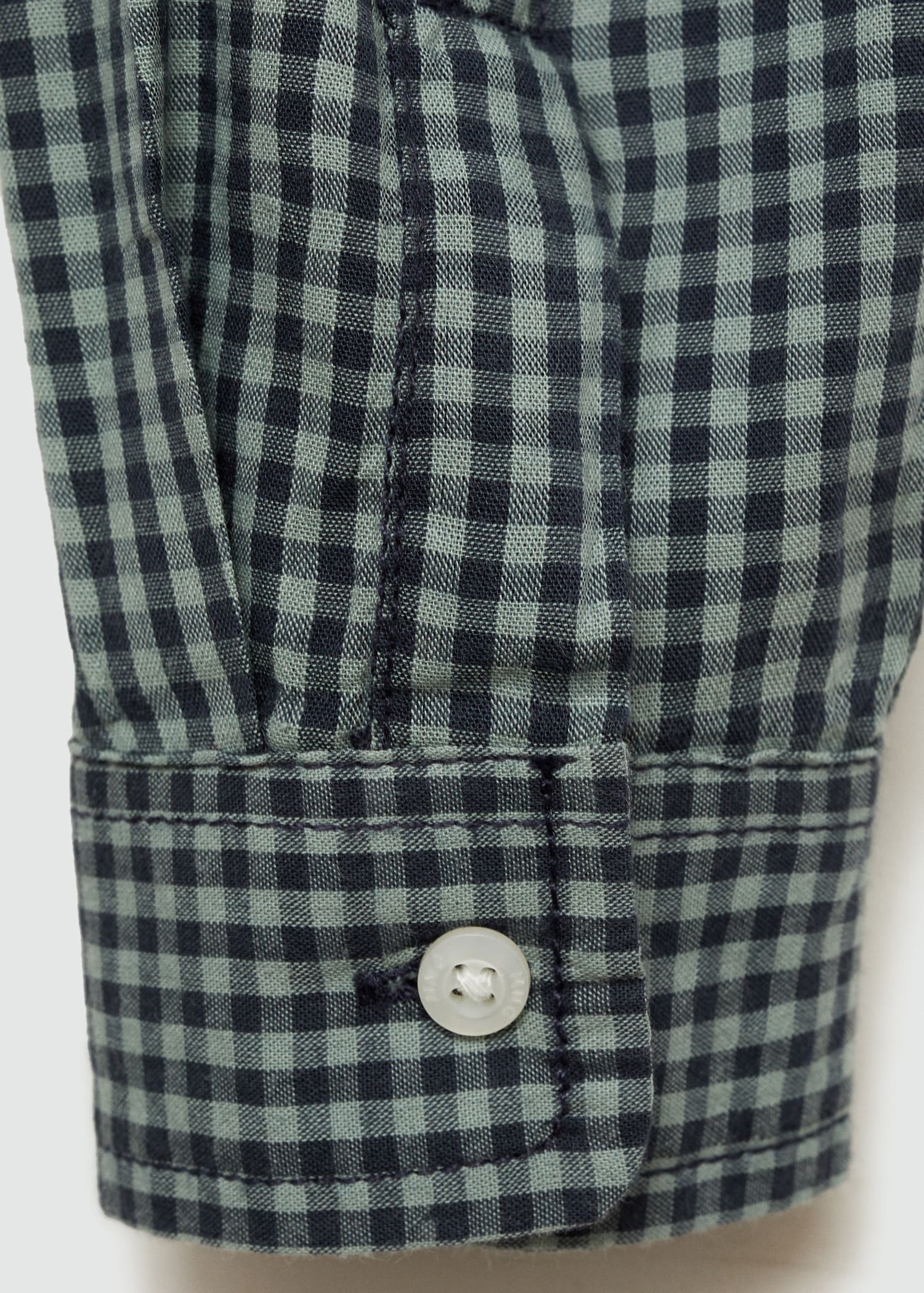 Micro check shirt - Details of the article 0