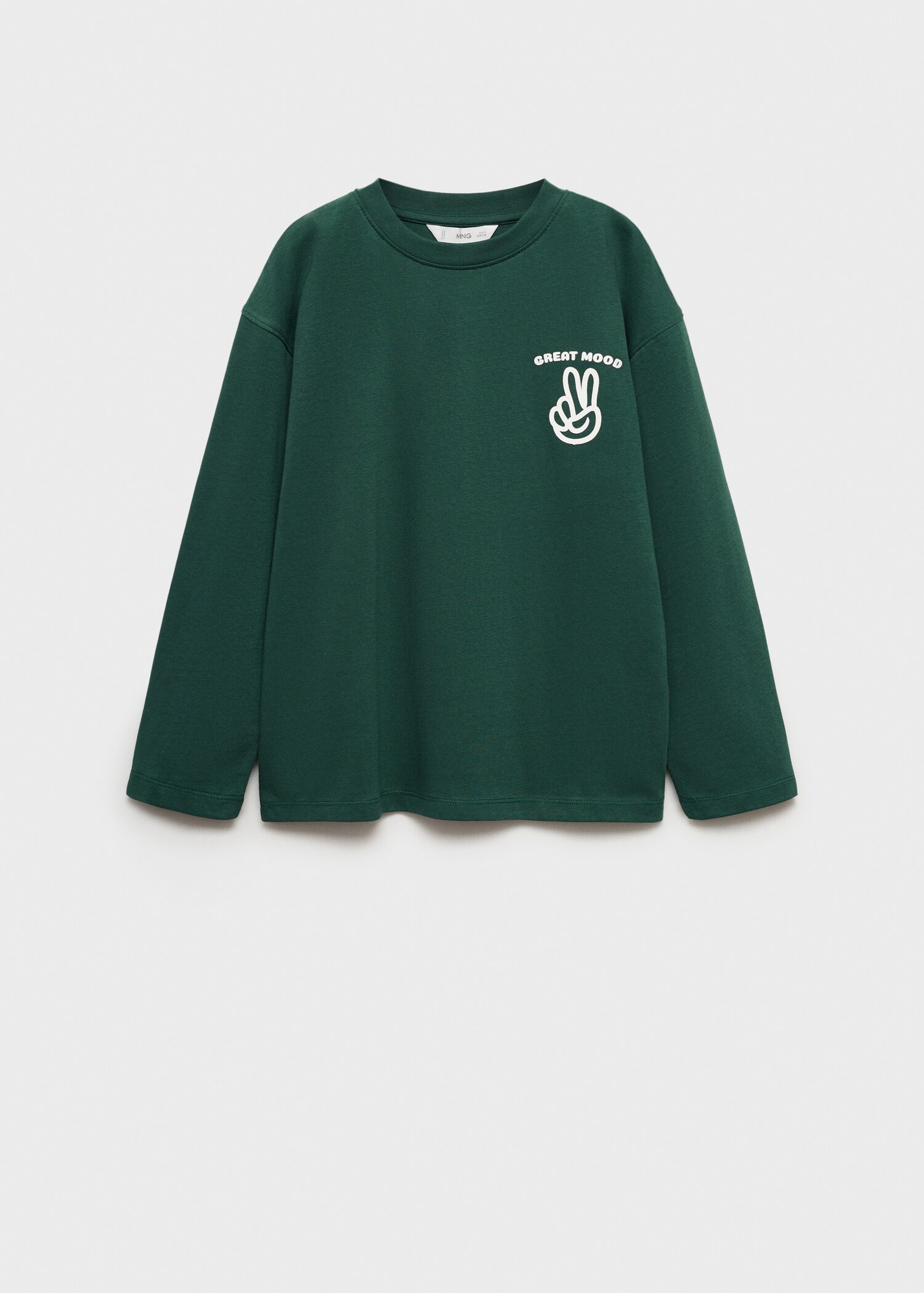 Printed long sleeve t-shirt - Article without model