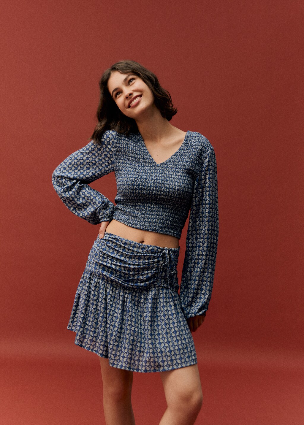 Pleated skirt malaysia discount