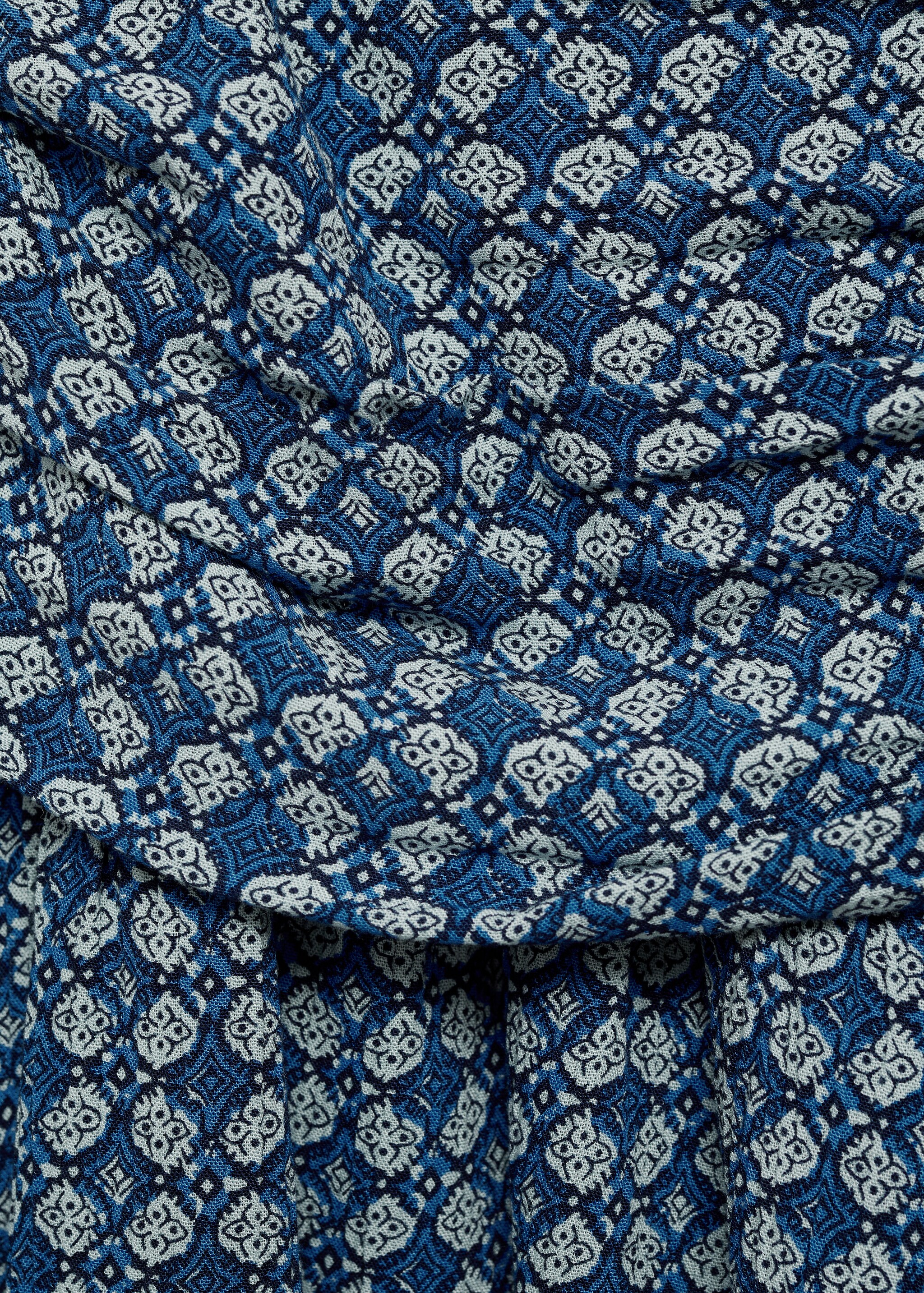 Printed pleated skirt - Details of the article 8