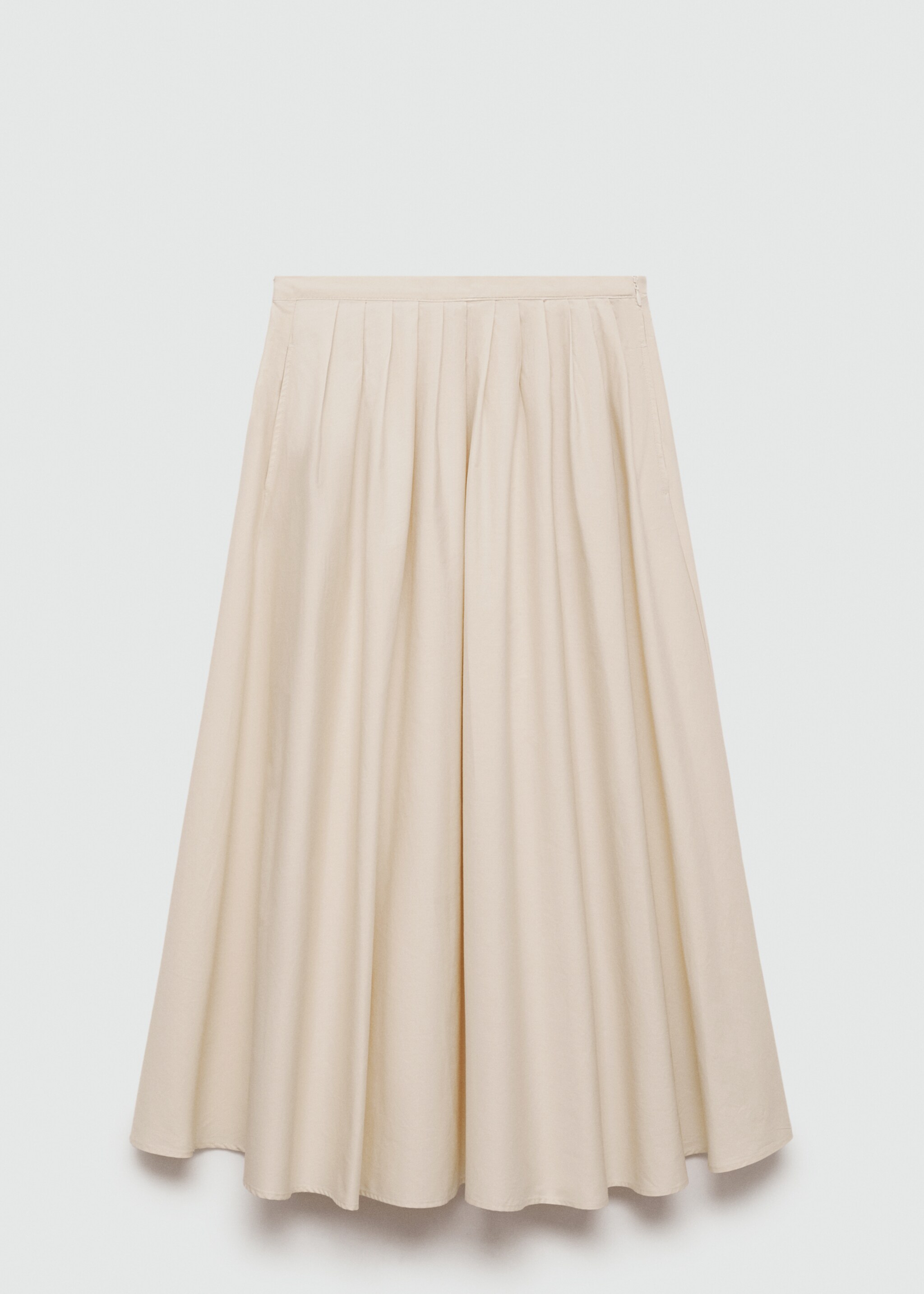 Falda midi tablas - Artículo sin modelo