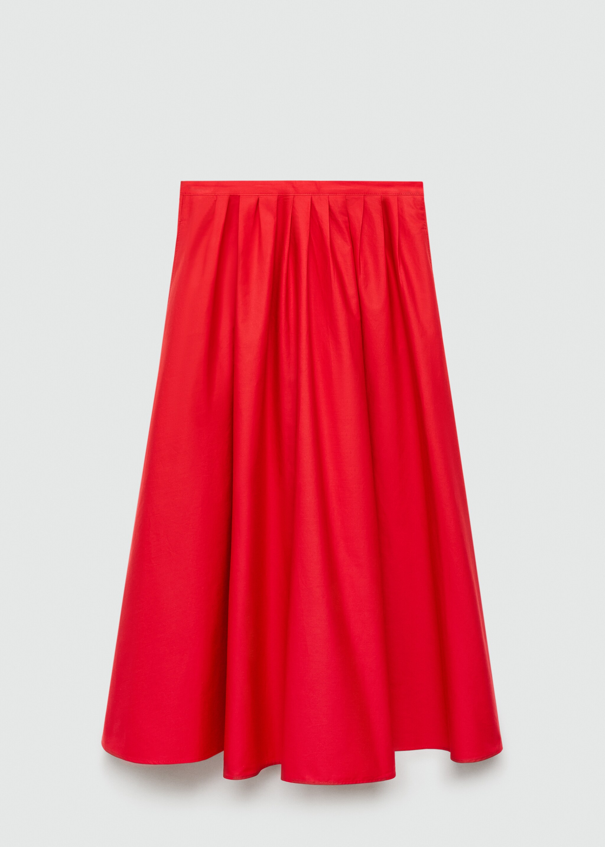 Pleated midi skirt - Article without model