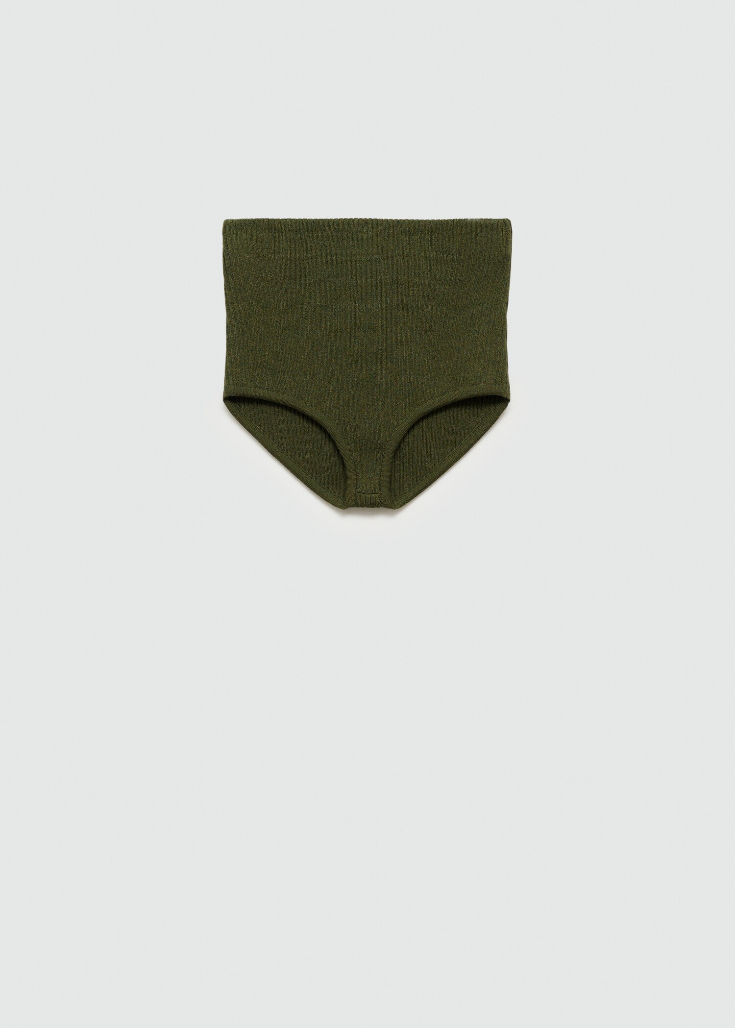 Ribbed-knit panties - Article without model