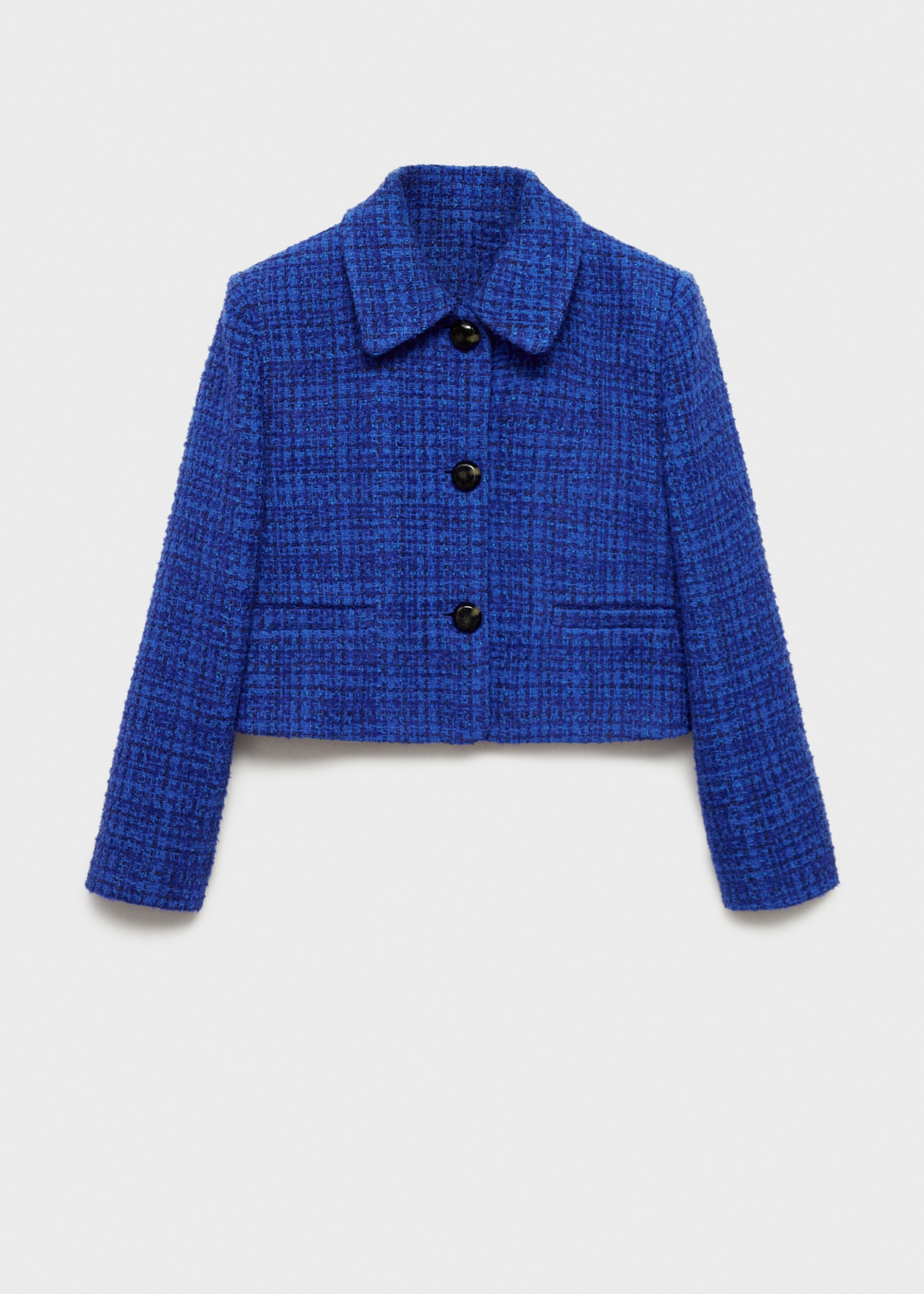 Tweed jacket with buttons - Article without model