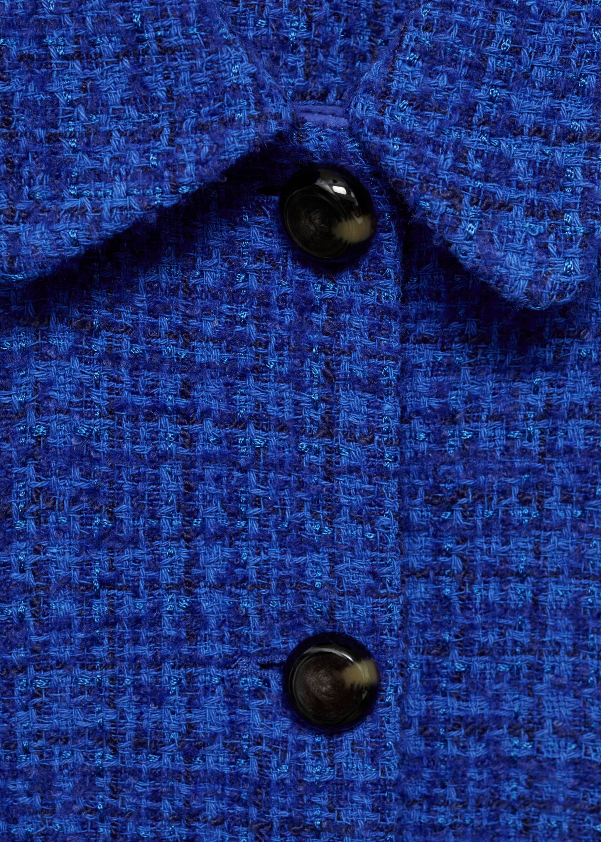 Tweed jacket with buttons - Details of the article 8