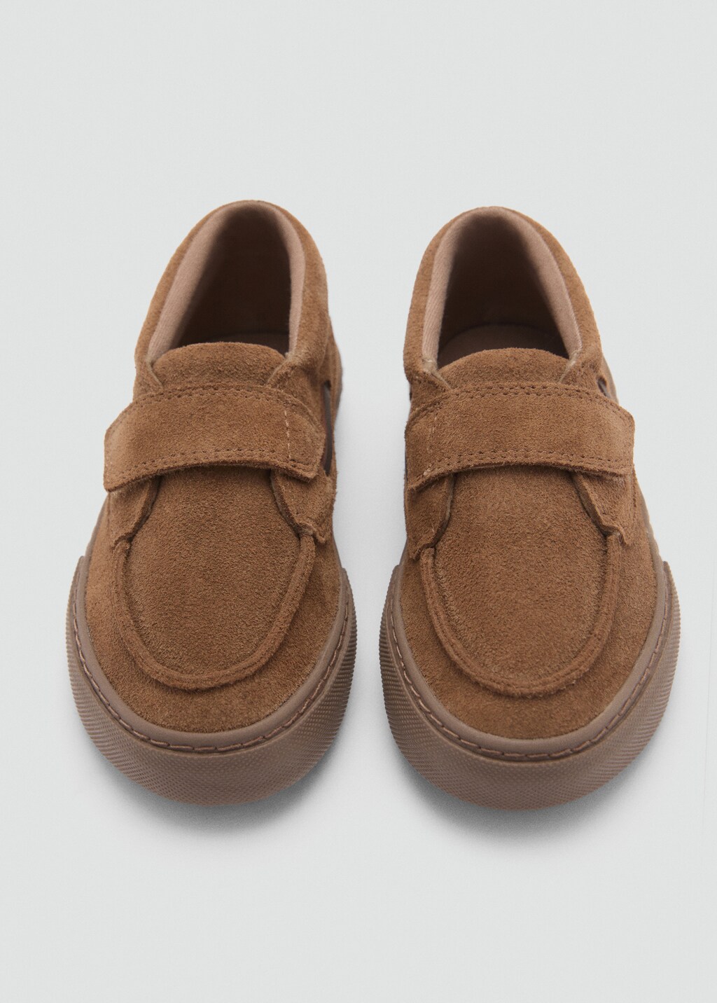 Leather boat shoes Kids MANGO Finland