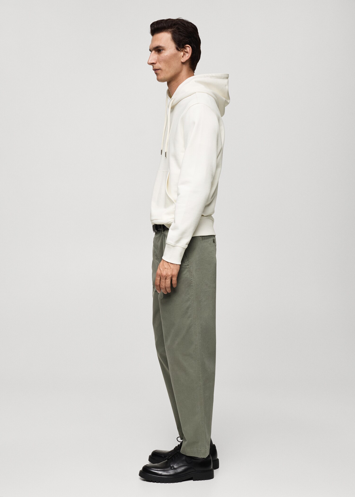 Sudadera algodón capucha regular fit - Detalle del artículo 2
