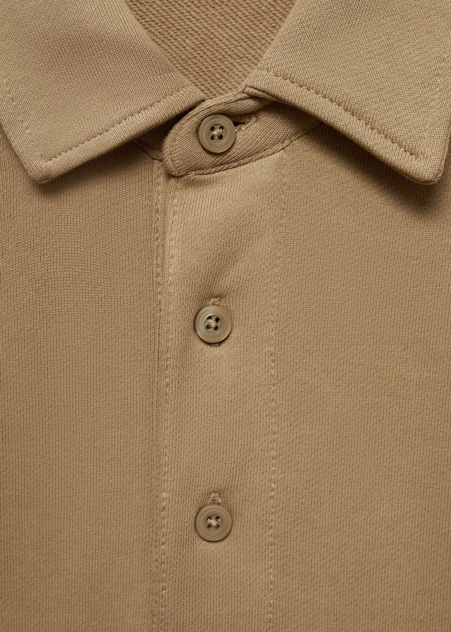 100% cotton polo sweatshirt - Details of the article 8