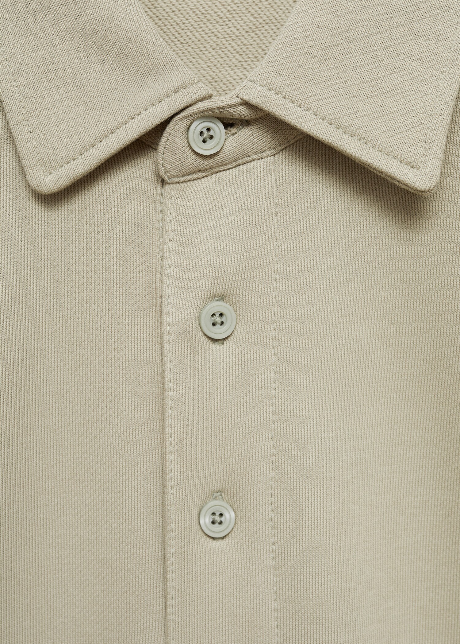 100% cotton polo sweatshirt - Details of the article 8